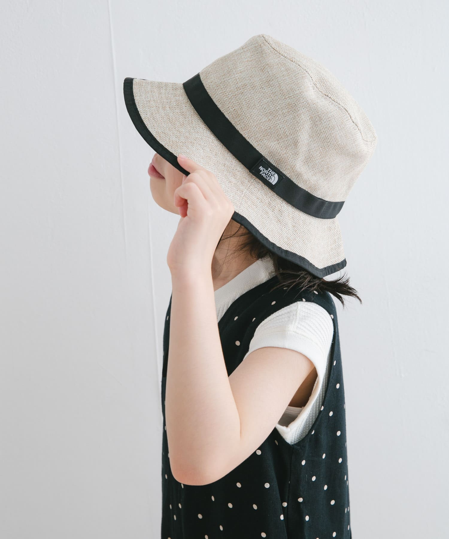 THE NORTH FACE　Kids HIKE Hat(KIDS) ベージュ -