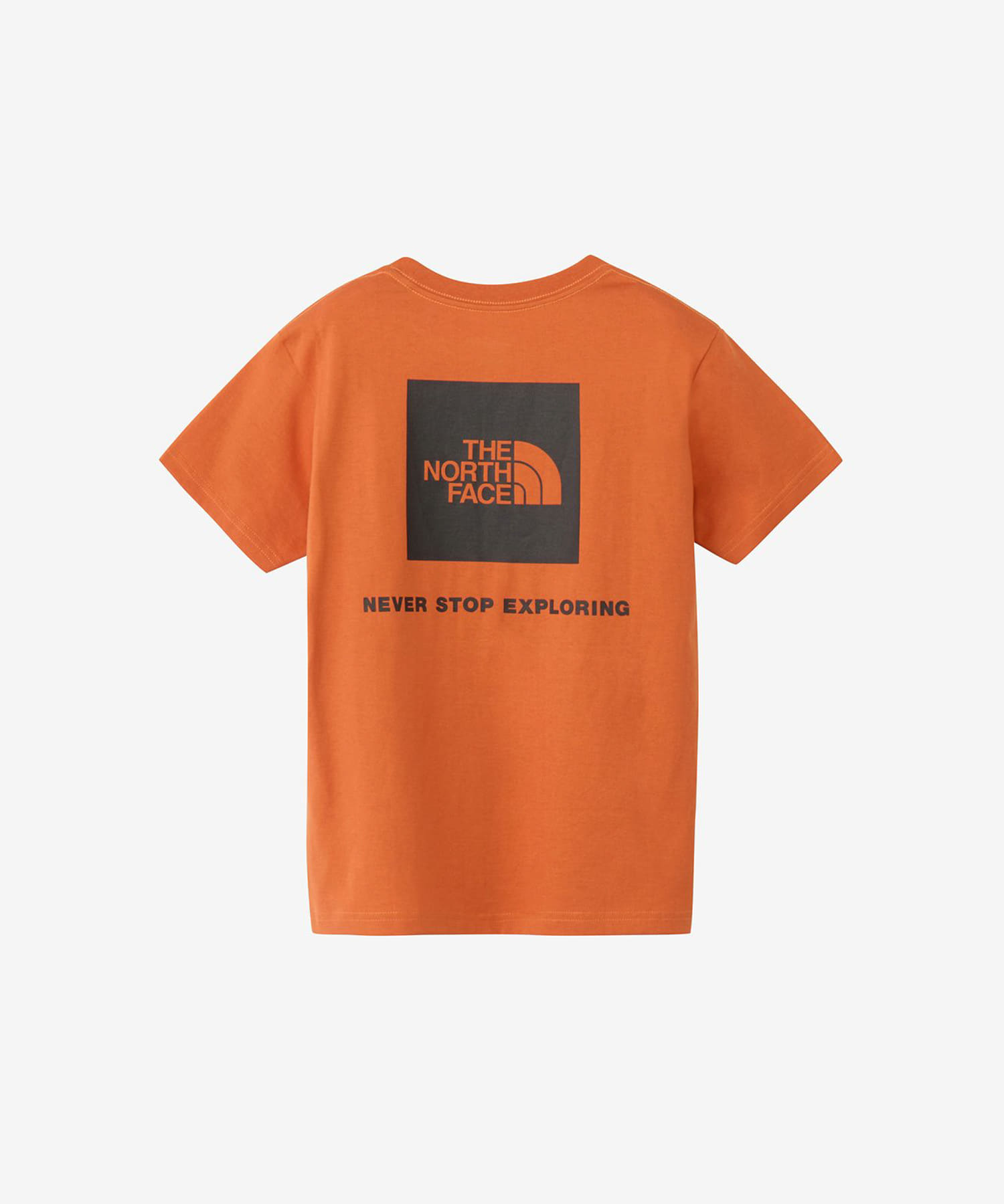 THE NORTH FACE　Back Square Logo T-shirts(KIDS) アイアンブロンズ 140