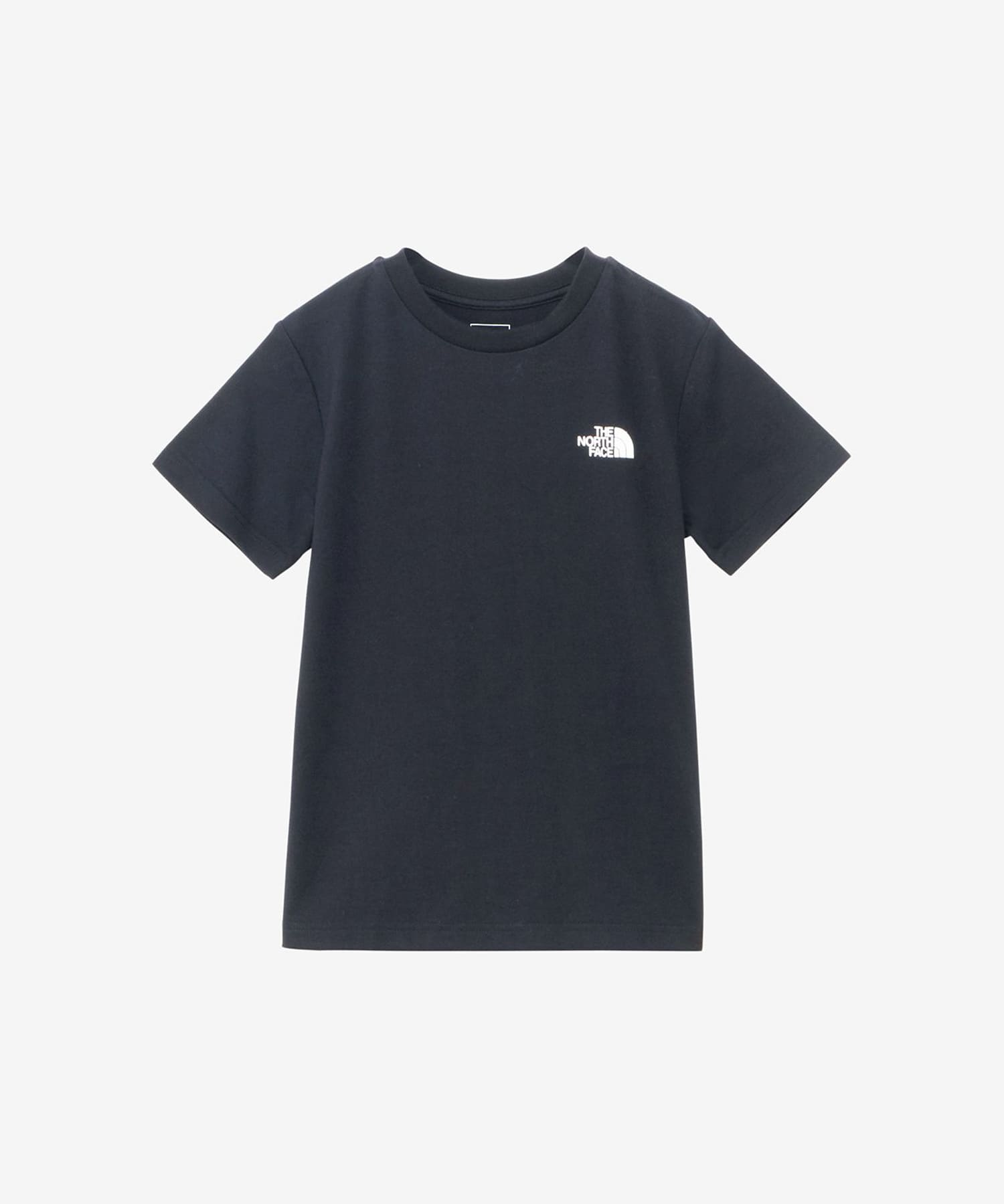 THE NORTH FACE　Back Square Logo T-shirts(KIDS) ブラック 140