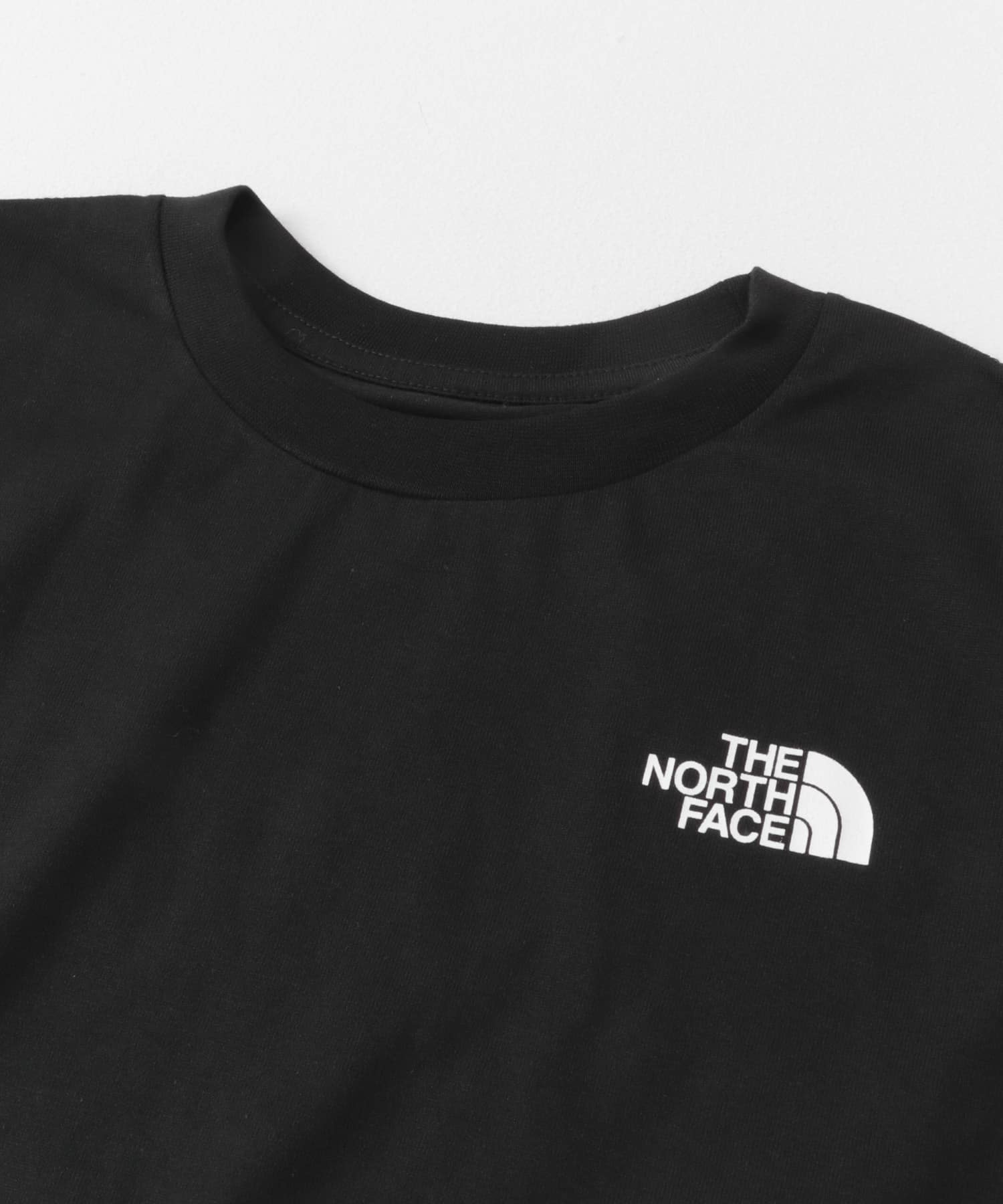 THE NORTH FACE　Back Square Logo T-shirts(KIDS) ブラック 140