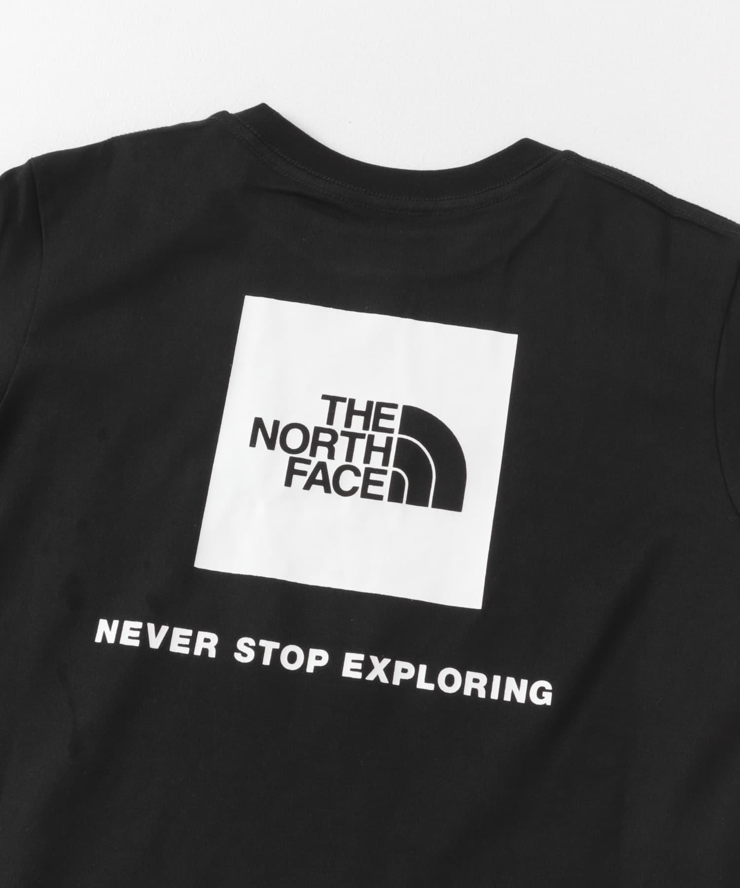 THE NORTH FACE　Back Square Logo T-shirts(KIDS) ブラック 140
