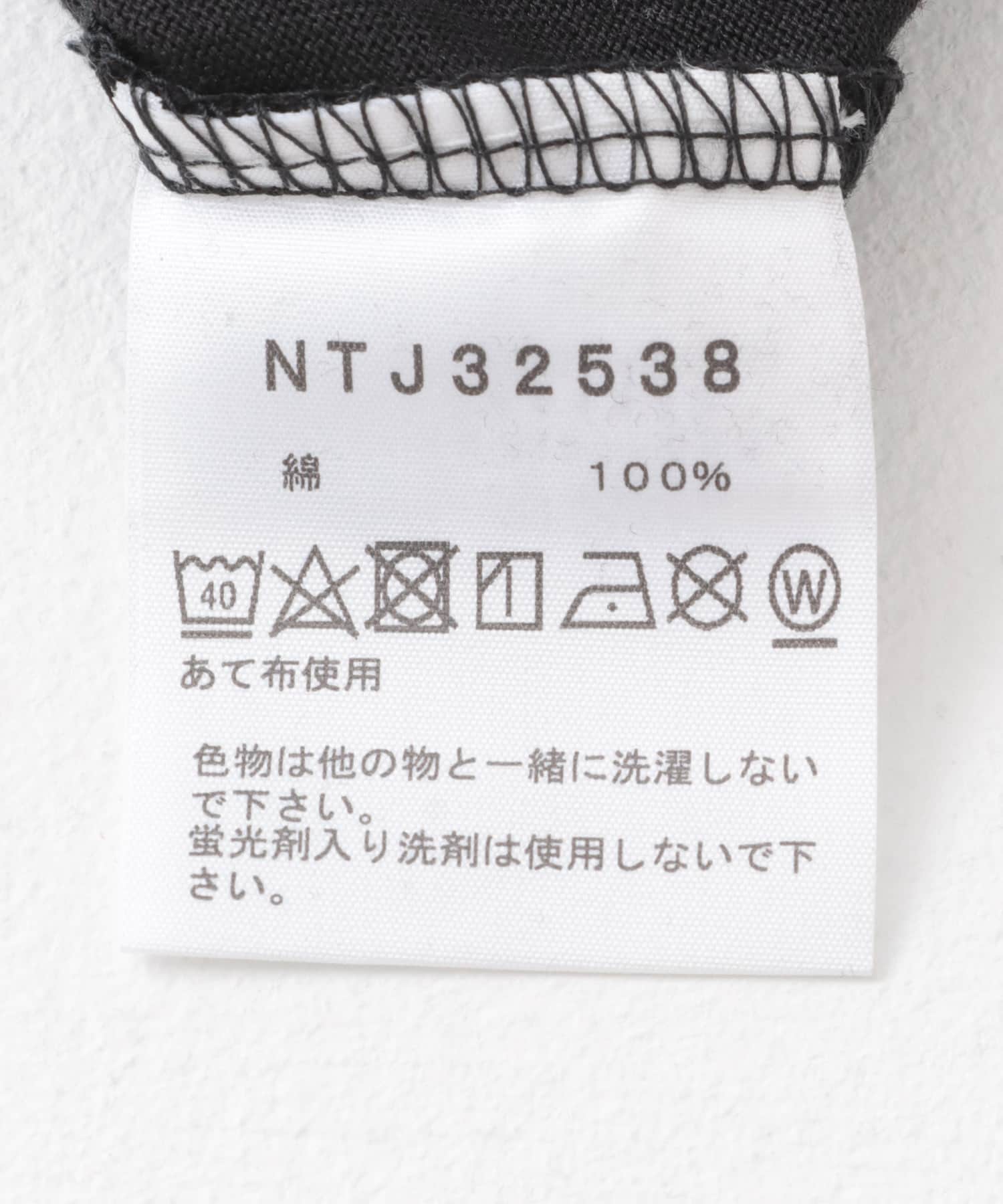 THE NORTH FACE　Back Square Logo T-shirts(KIDS) ブラック 140