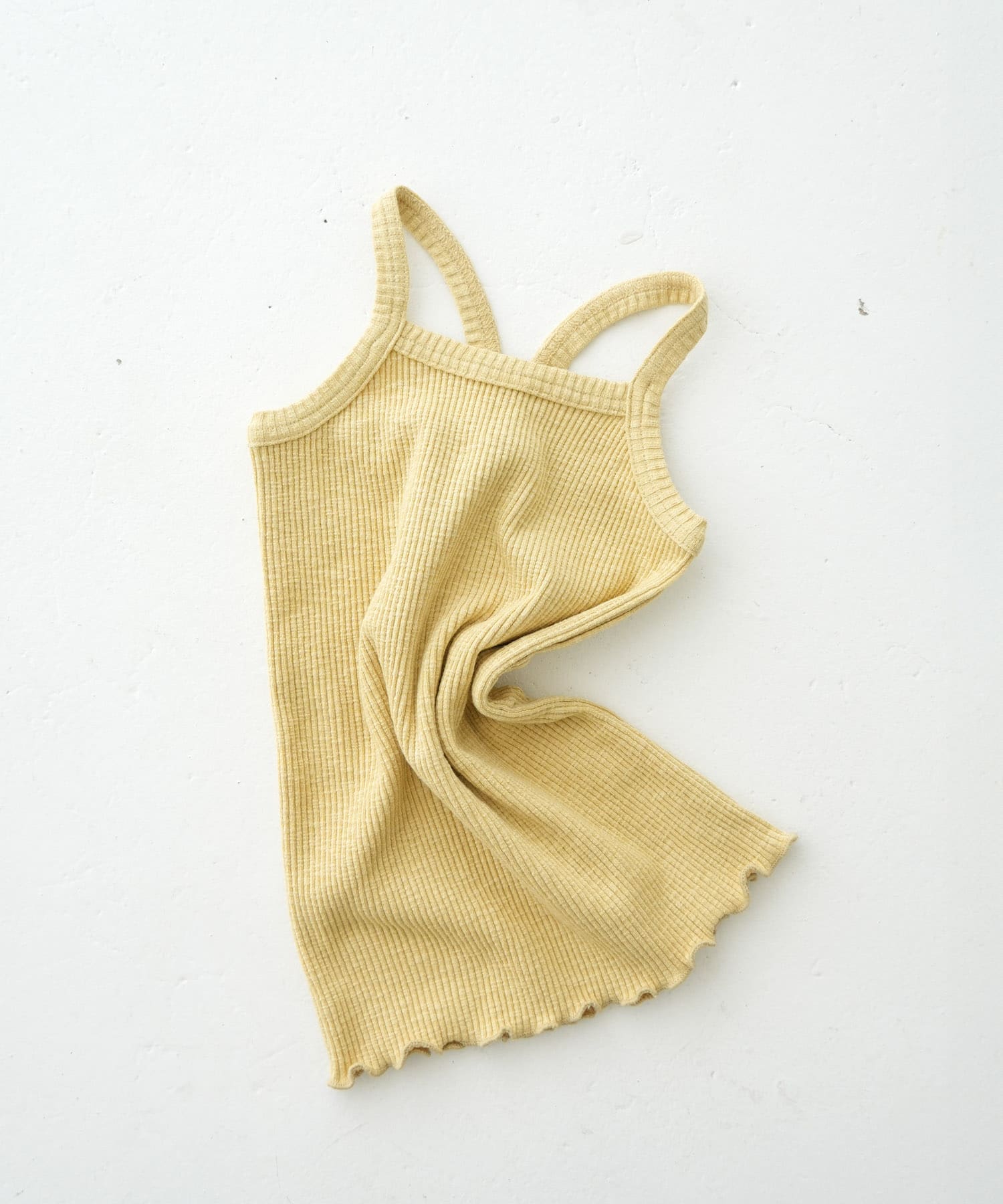 Pippi+Lotta　Ribbed camisole(KIDS) Pistachio M