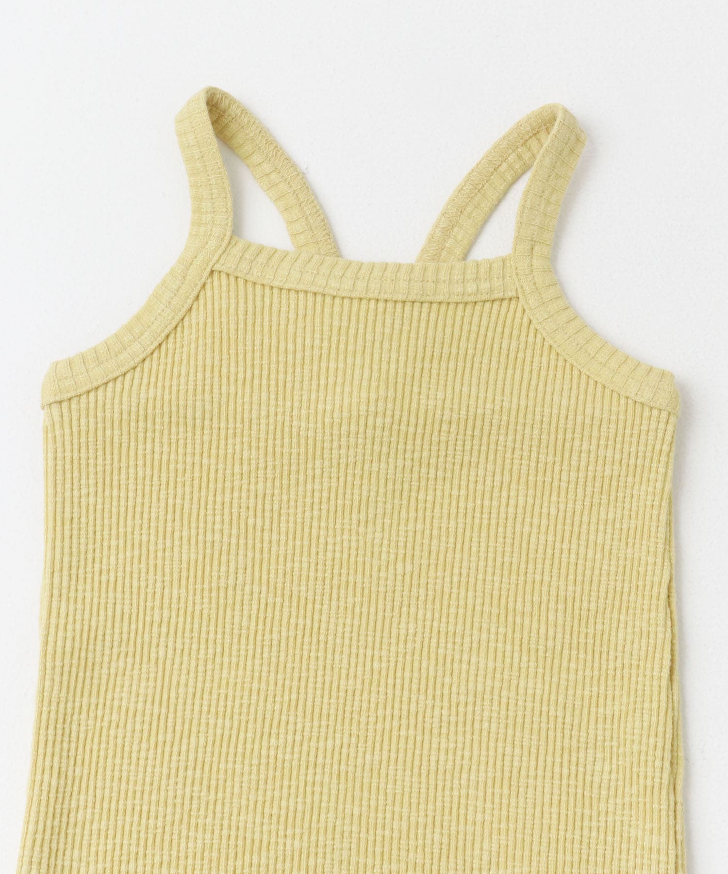 Pippi+Lotta　Ribbed camisole(KIDS) Pistachio M