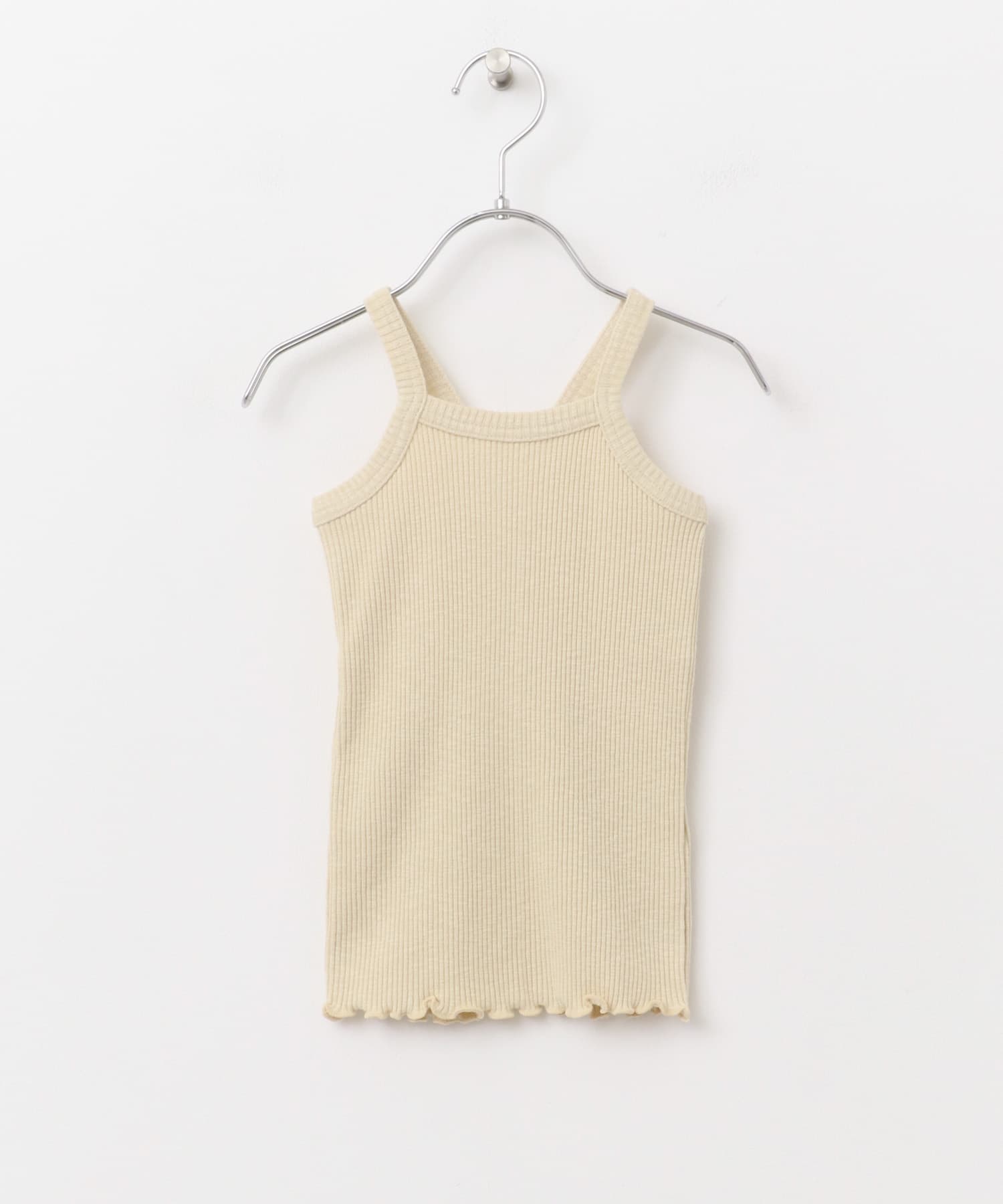 Pippi+Lotta　Ribbed camisole(KIDS) Natural XXL