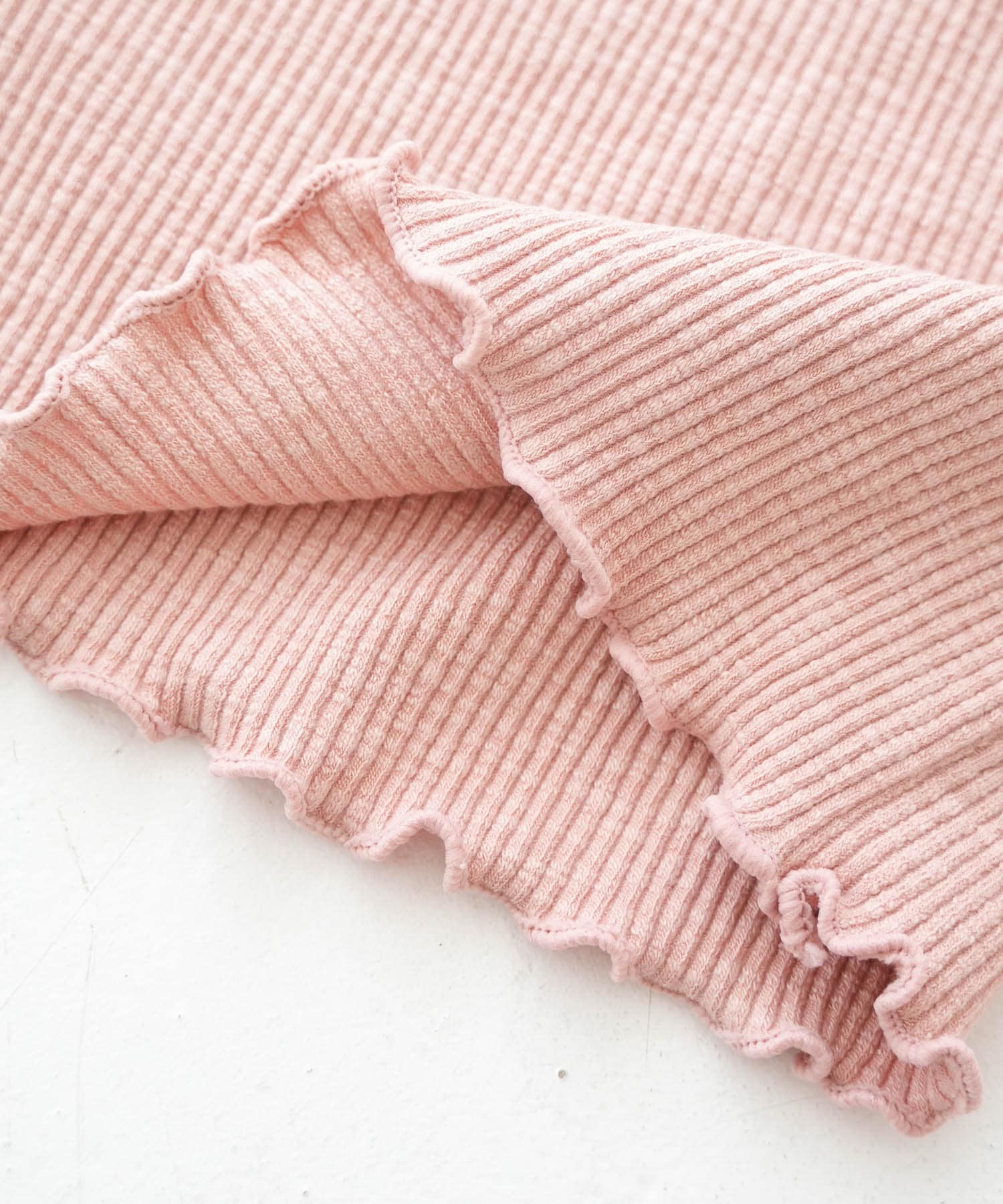 Pippi+Lotta　Ribbed camisole(KIDS) Pink M