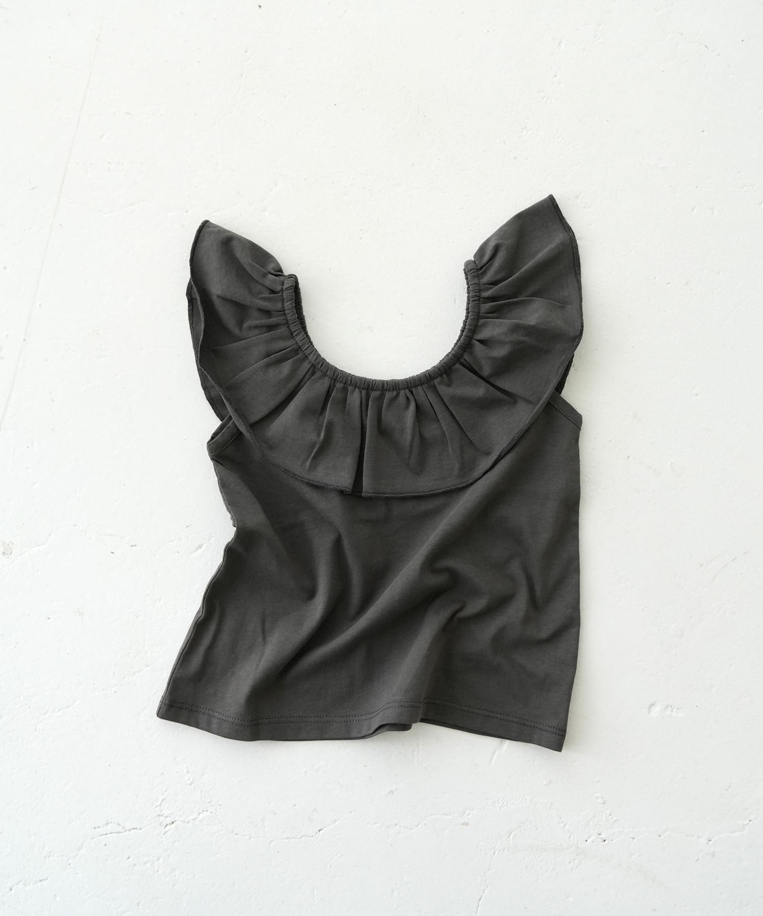 Pippi+Lotta　Raffle top(KIDS) Charcoal XXL