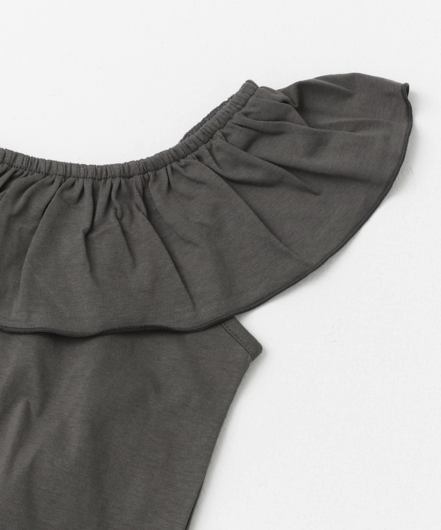 Pippi+Lotta　Raffle top(KIDS) Charcoal M