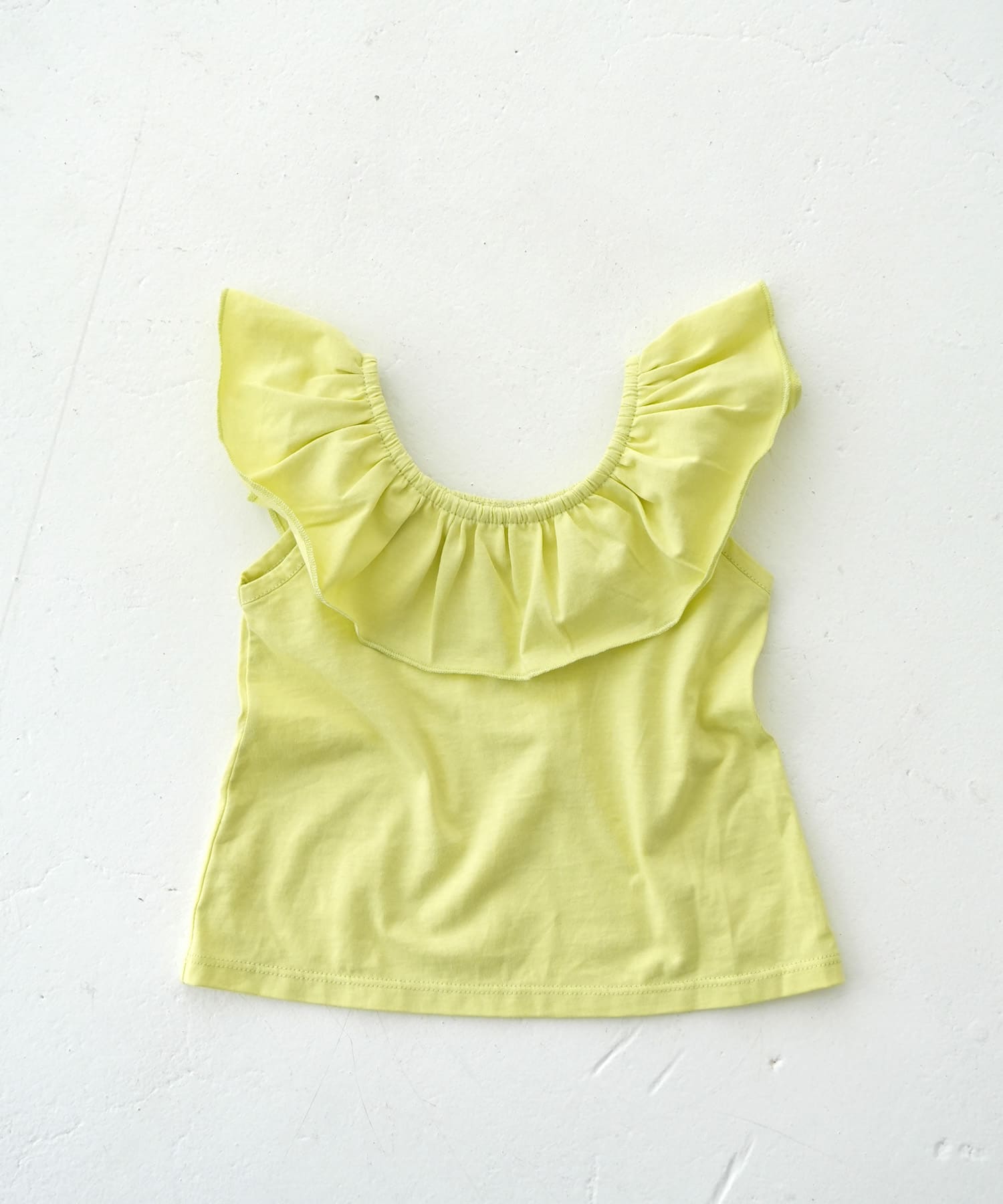 Pippi+Lotta　Raffle top(KIDS) Lime L