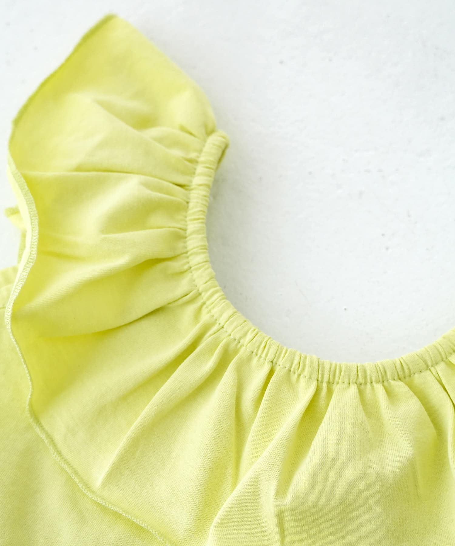Pippi+Lotta　Raffle top(KIDS) Lime XL