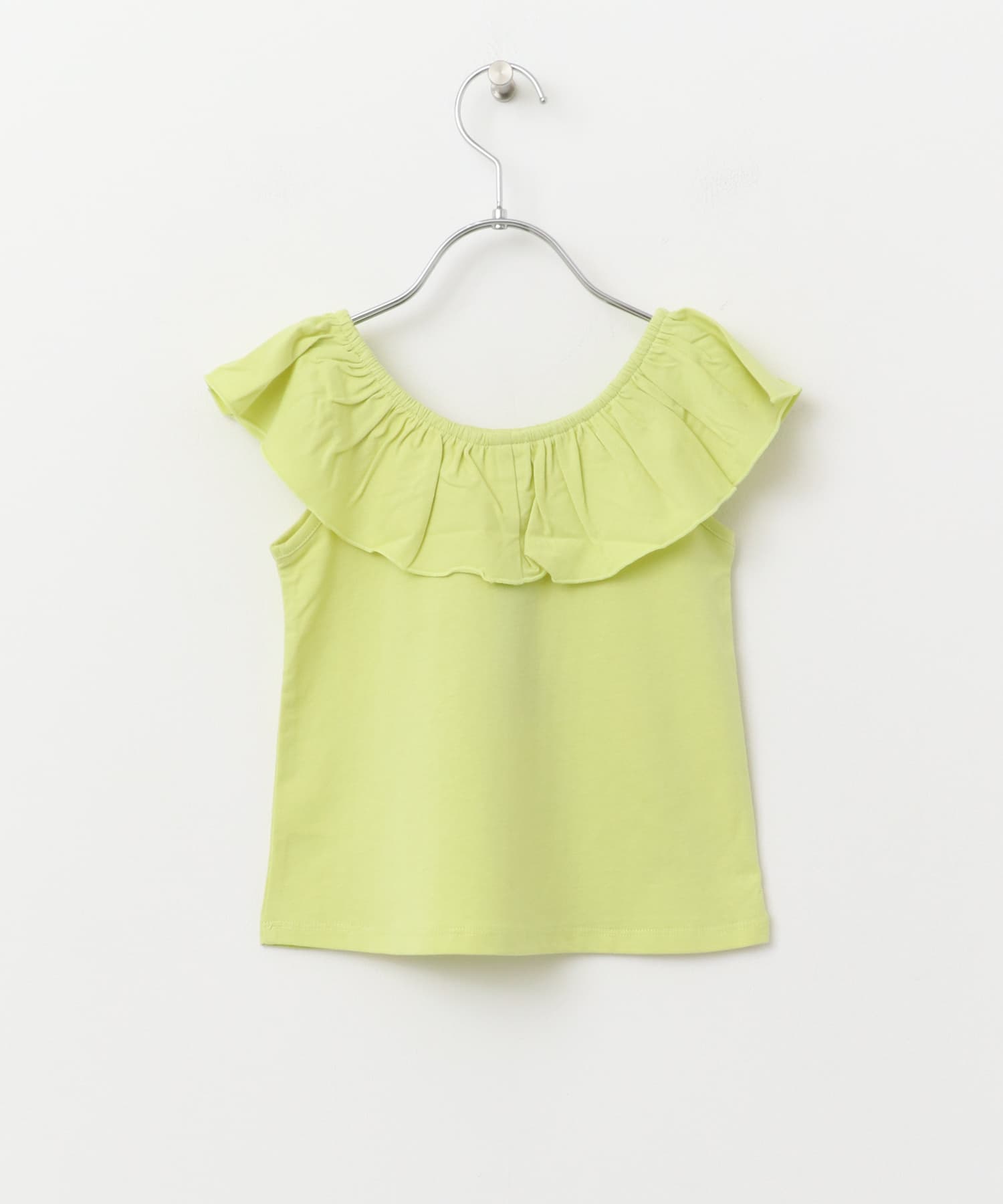 Pippi+Lotta　Raffle top(KIDS) Lime M