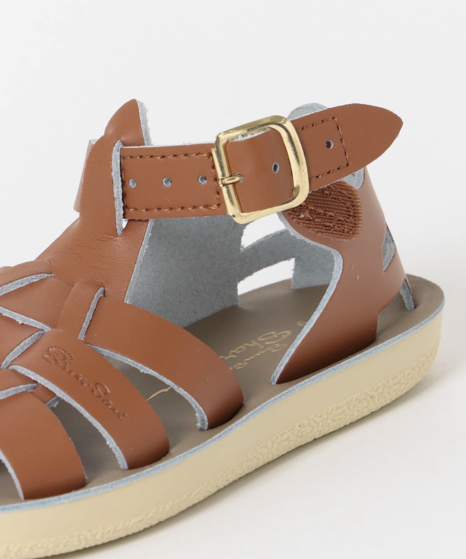 Salt Water Sandals　SS Shark(KIDS) Tan 16
