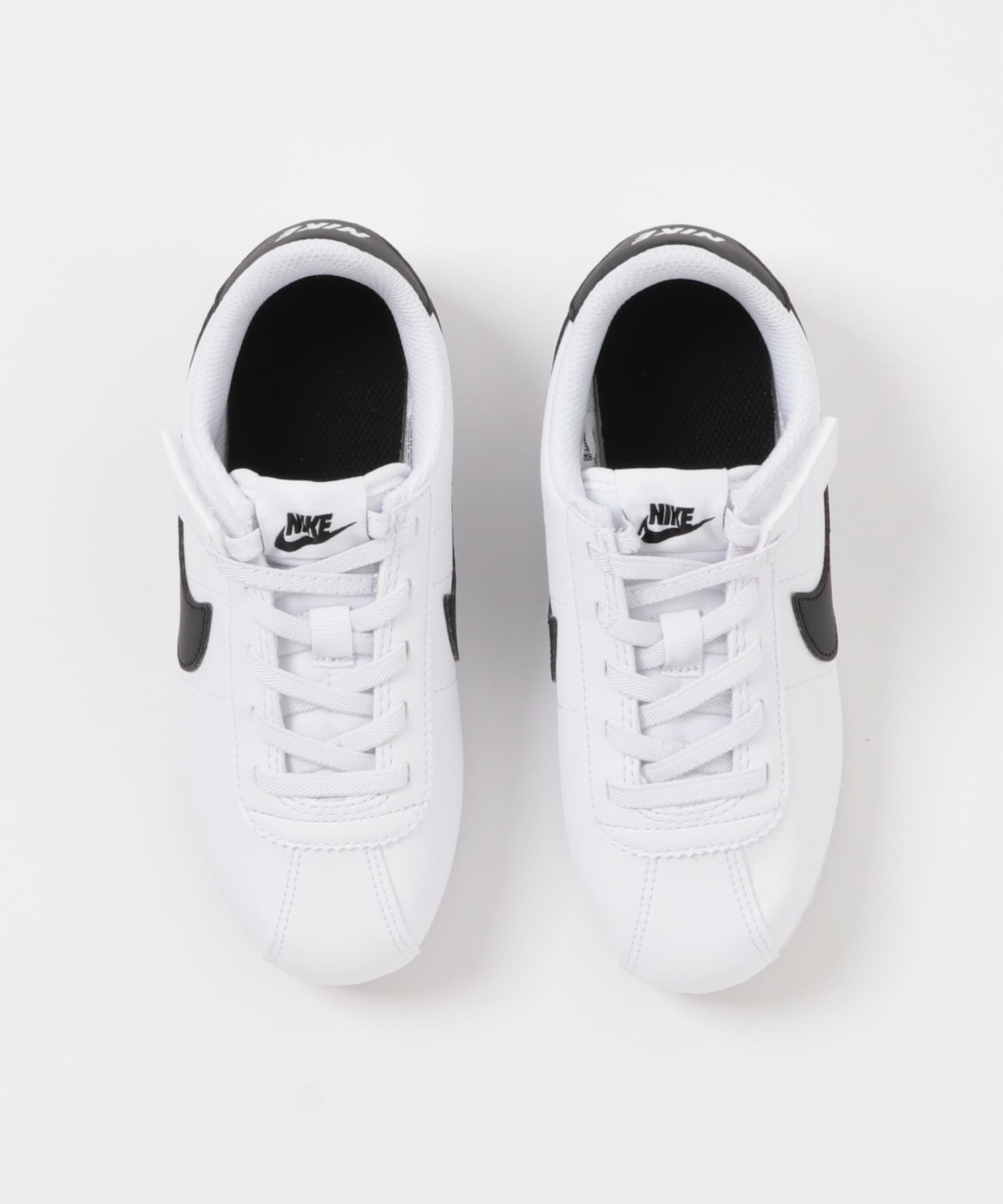 NIKE　CORTEZ EASYON(KIDS) WHT/BLK 18