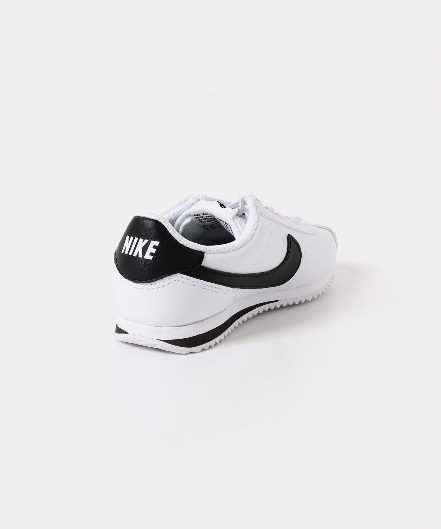 NIKE　CORTEZ EASYON(KIDS) WHT/BLK 18