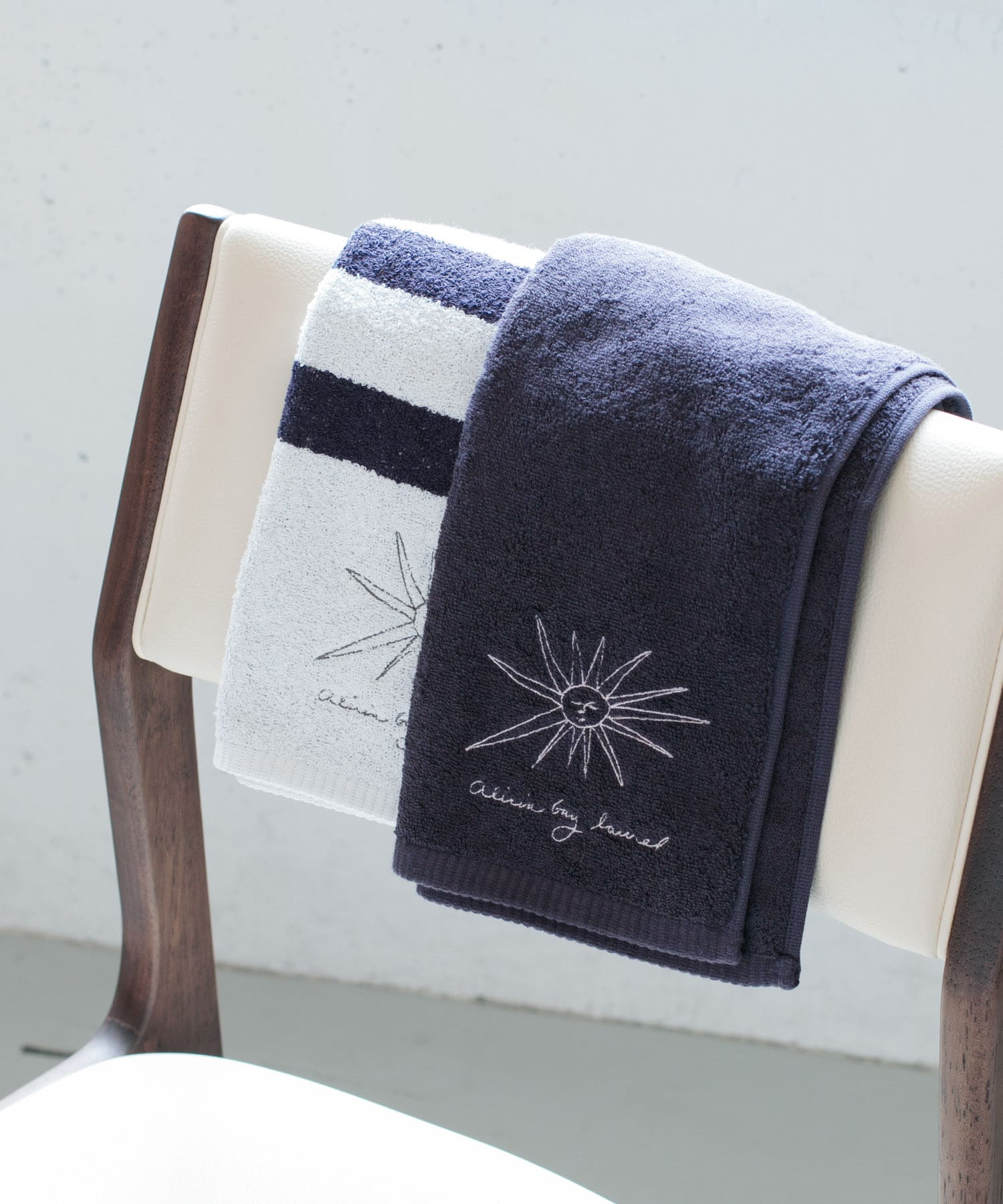hA[YrOv_Nc Face Towel navy