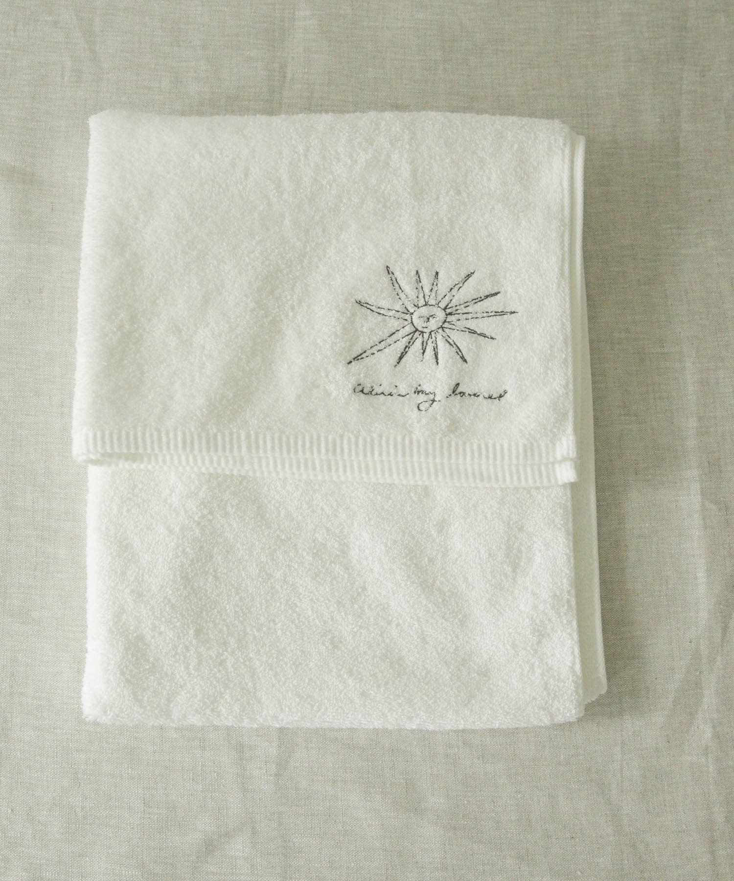 DOORS LIVING PRODUCTS　Bath Towel white オフホワイト -