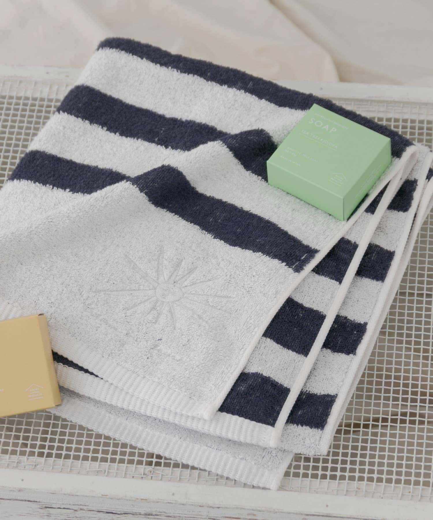 DOORS LIVING PRODUCTS　Bath Towel border ボーダー -