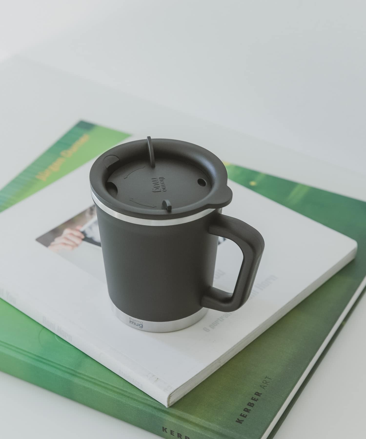 thermo mug　DOUBLE MUG BLACK -
