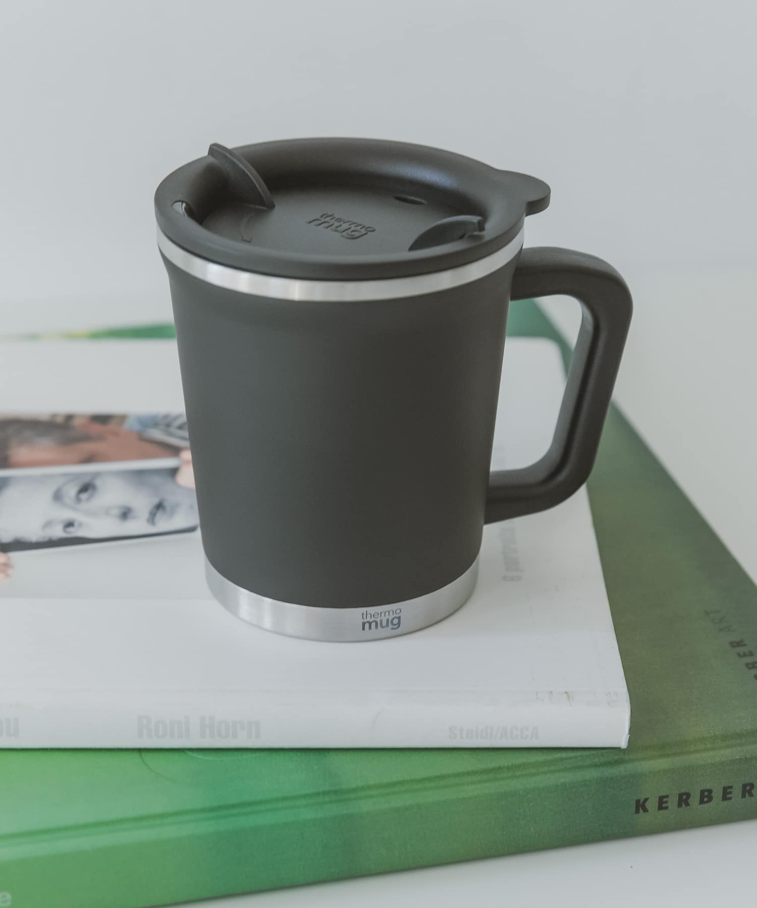 thermo mug　DOUBLE MUG BLACK -
