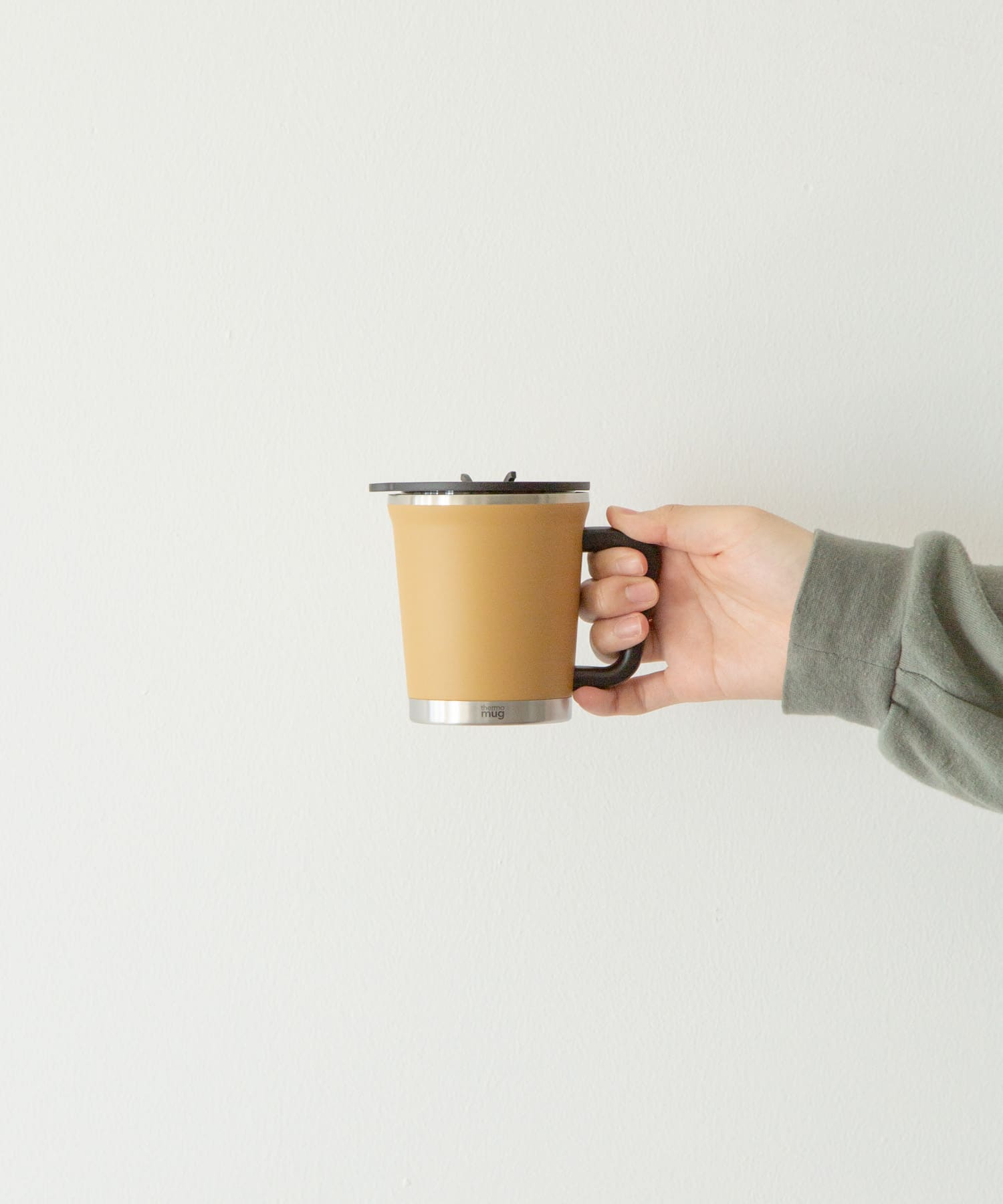 『WEB/一部店舗限定』thermo mug　DOUBLE MUG TAN -