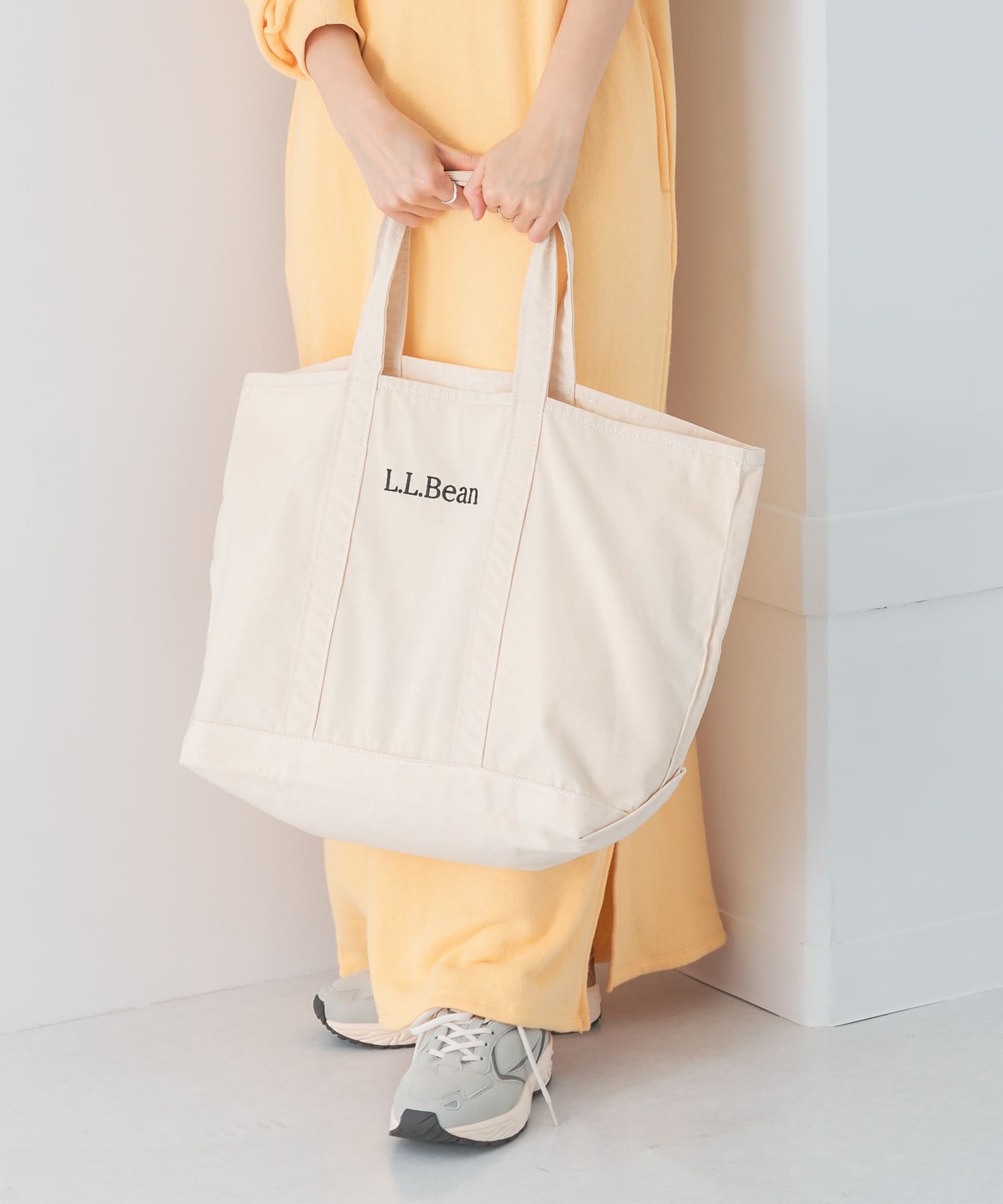 『別注』L.L.Bean×DOORS　グローサリー・トート Natural one
