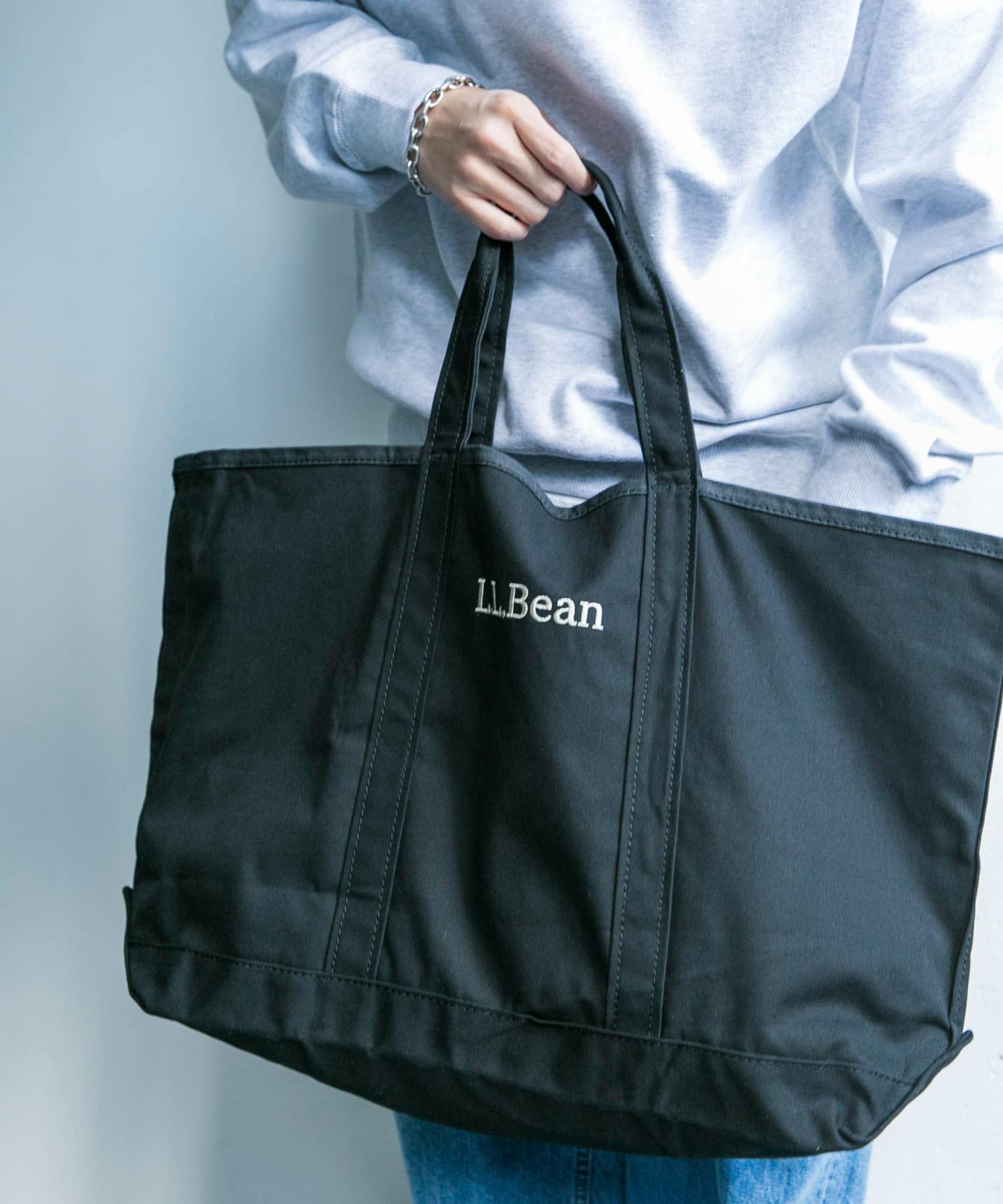 『別注』L.L.Bean×DOORS　グローサリー・トート Black one