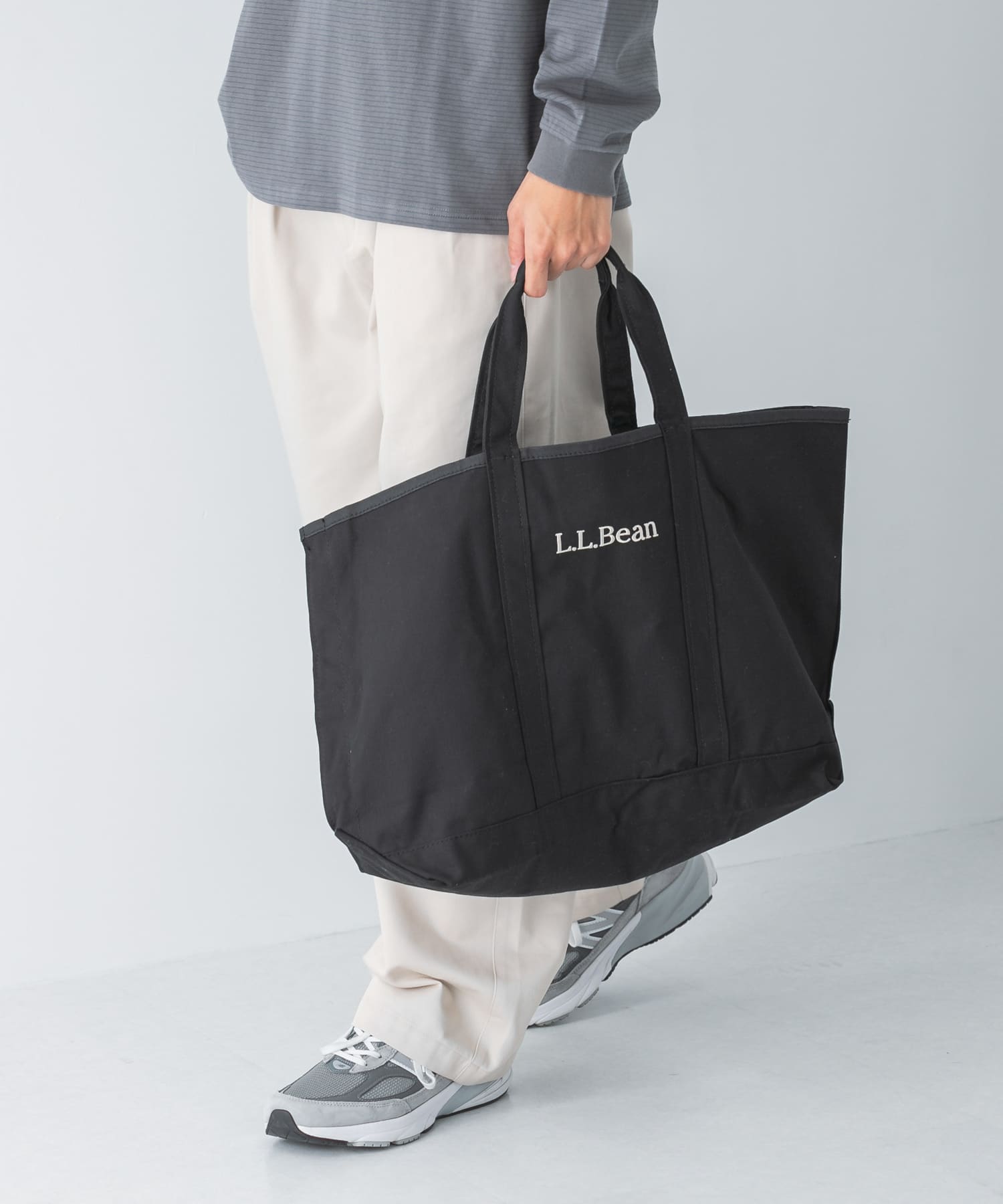 『別注』L.L.Bean×DOORS　グローサリー・トート Black one