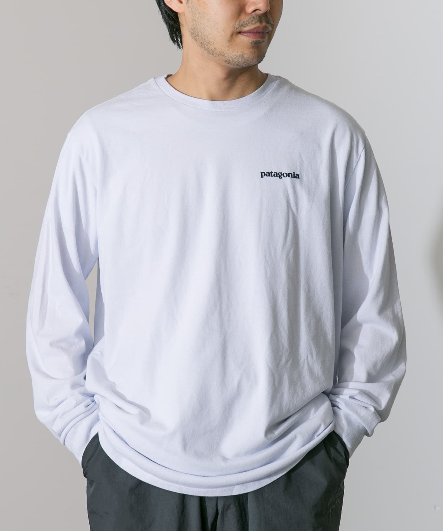 patagonia Long-Sleeve P-6 Logo Re-T-Shirts(S WHI): トップス｜URBAN