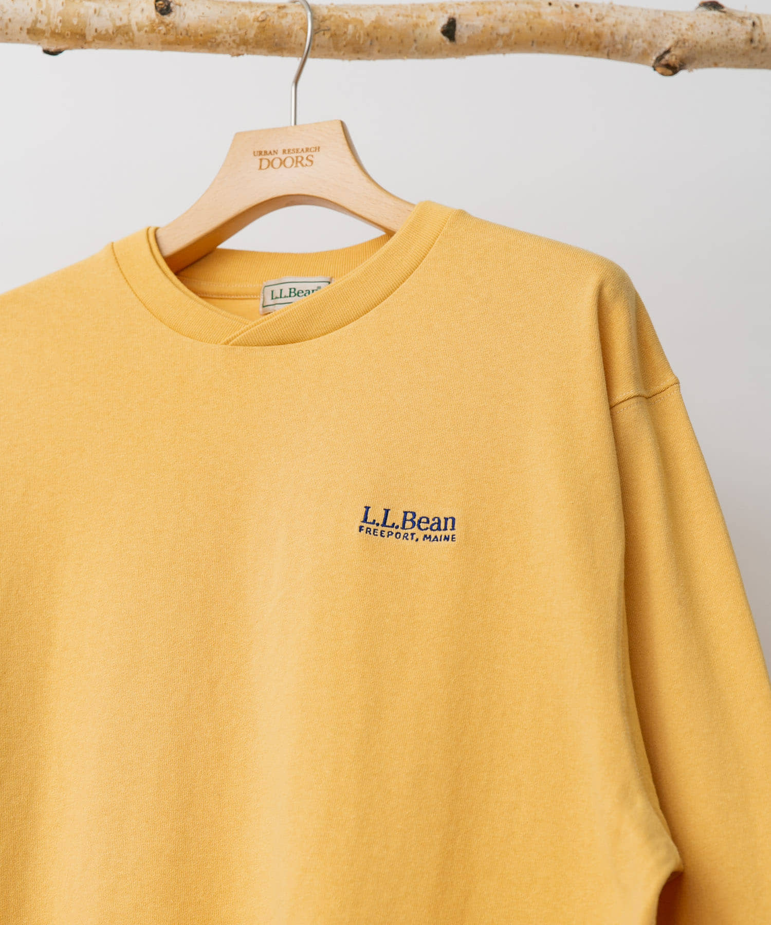 L.L.Bean　Union Long-Sleeve T-Shirts yellow L
