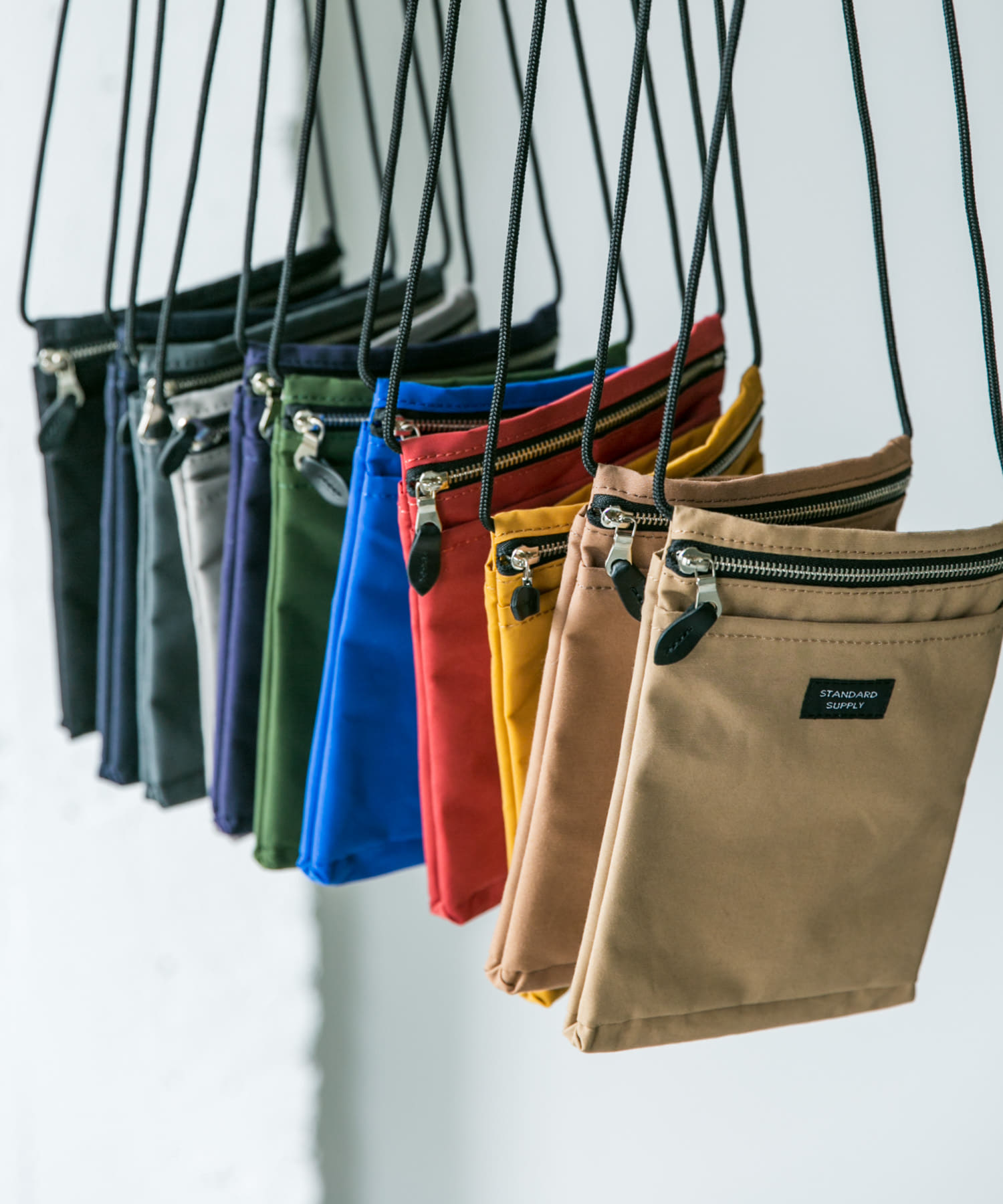 『別注』STANDARD SUPPLY×DOORS　SLING PURSE M/L GOLD one