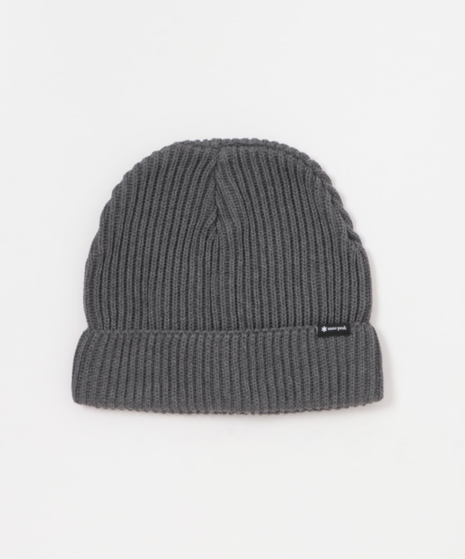 Snow Peak Apparel　Pe/Co Knit Cap Grey one