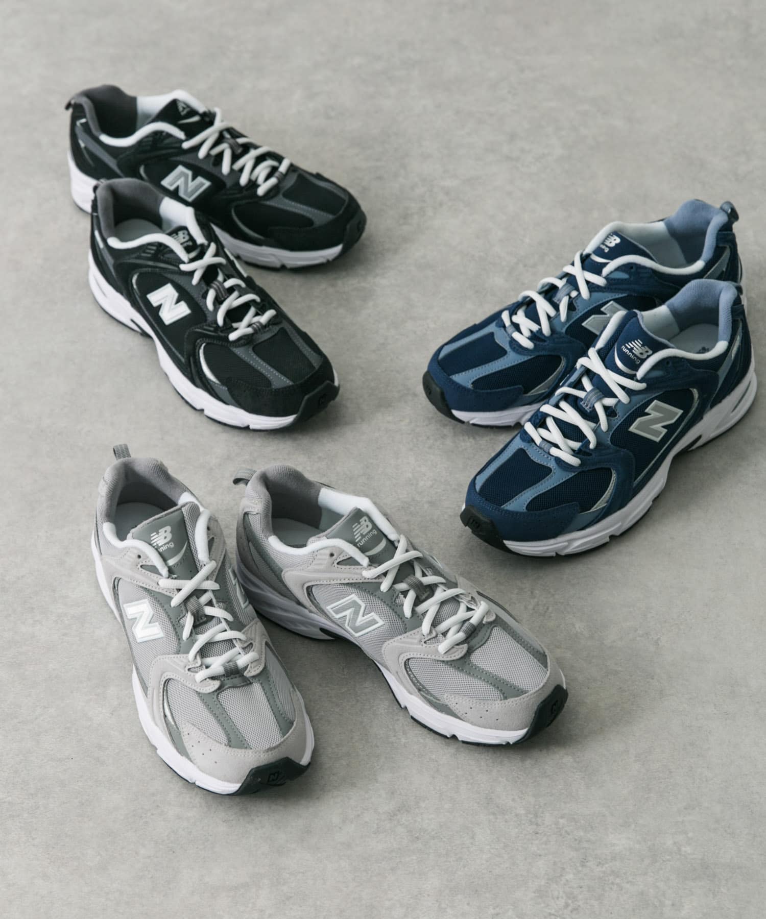 New Balance MR530シルバー/ネイビー NEW BALANCE MR530(26 GRAY): シューズ｜URBAN RESEARCH公式