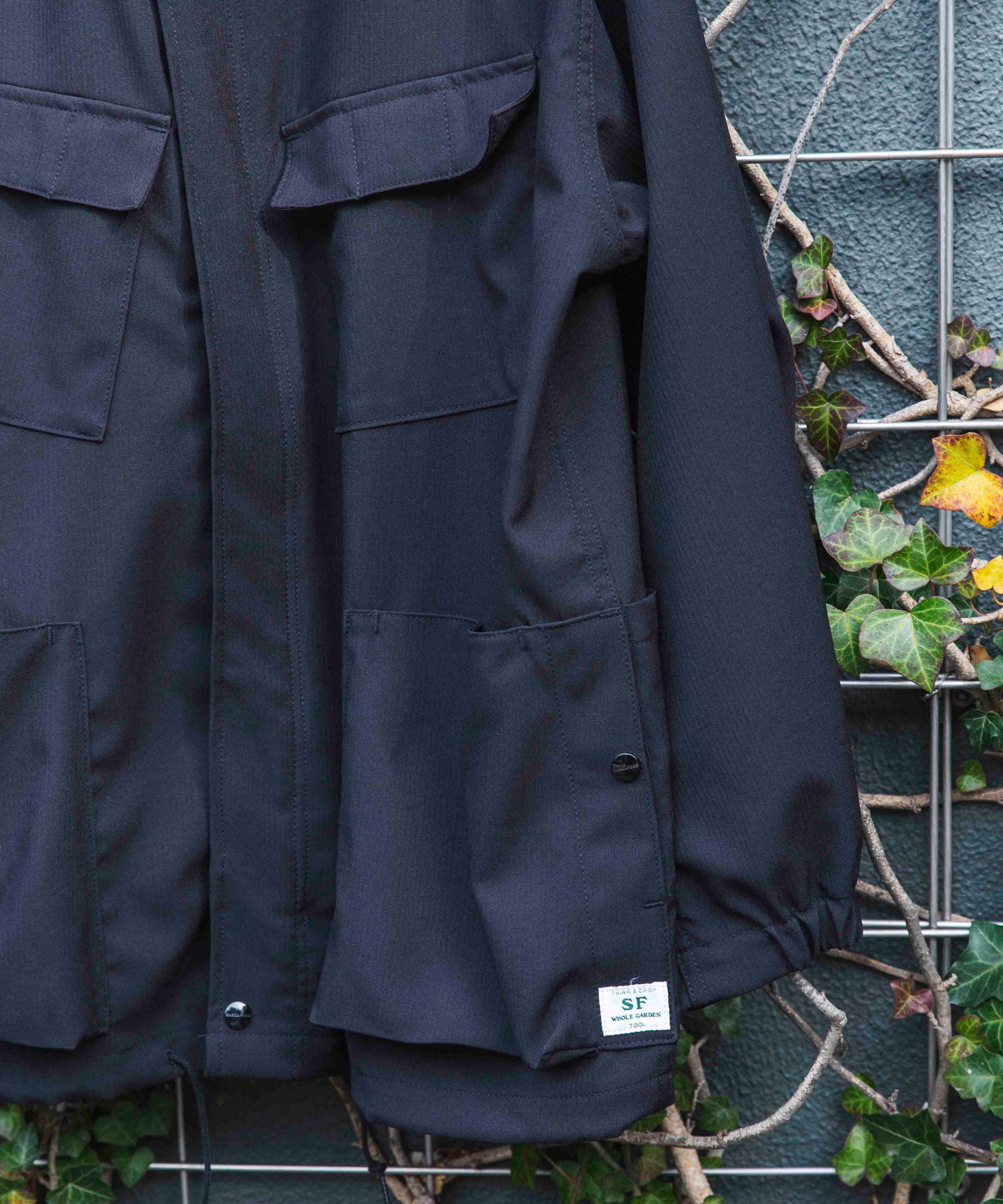『別注』SASSAFRAS×DOORS　DigsCrewProtectiveJacket Black S