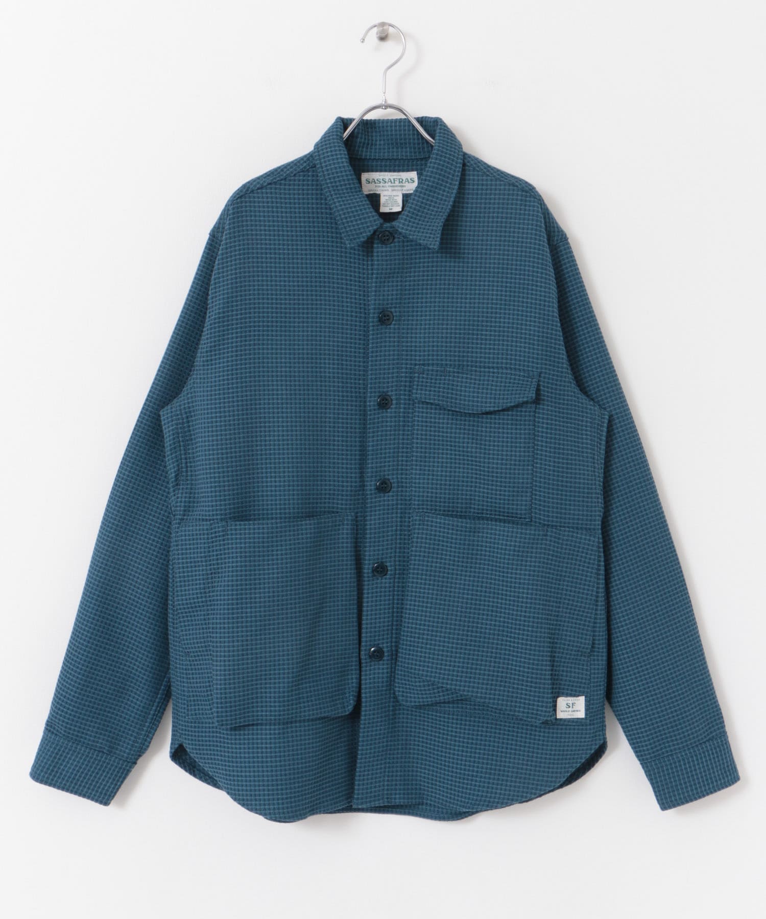 SASSAFRAS Digs Crew Half(S Natural): アウター｜URBAN