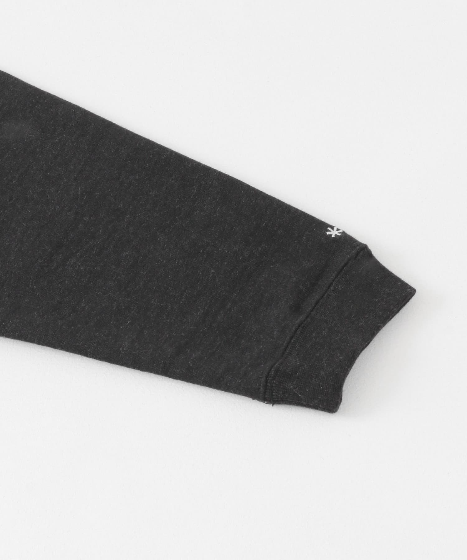 Snow Peak Apparel　Recycled Cotton Sweat Crew-Neck Black M