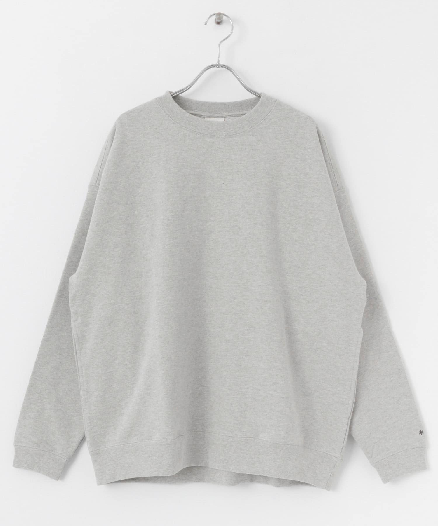Snow Peak Apparel　Recycled Cotton Sweat Crew-Neck M.Grey M