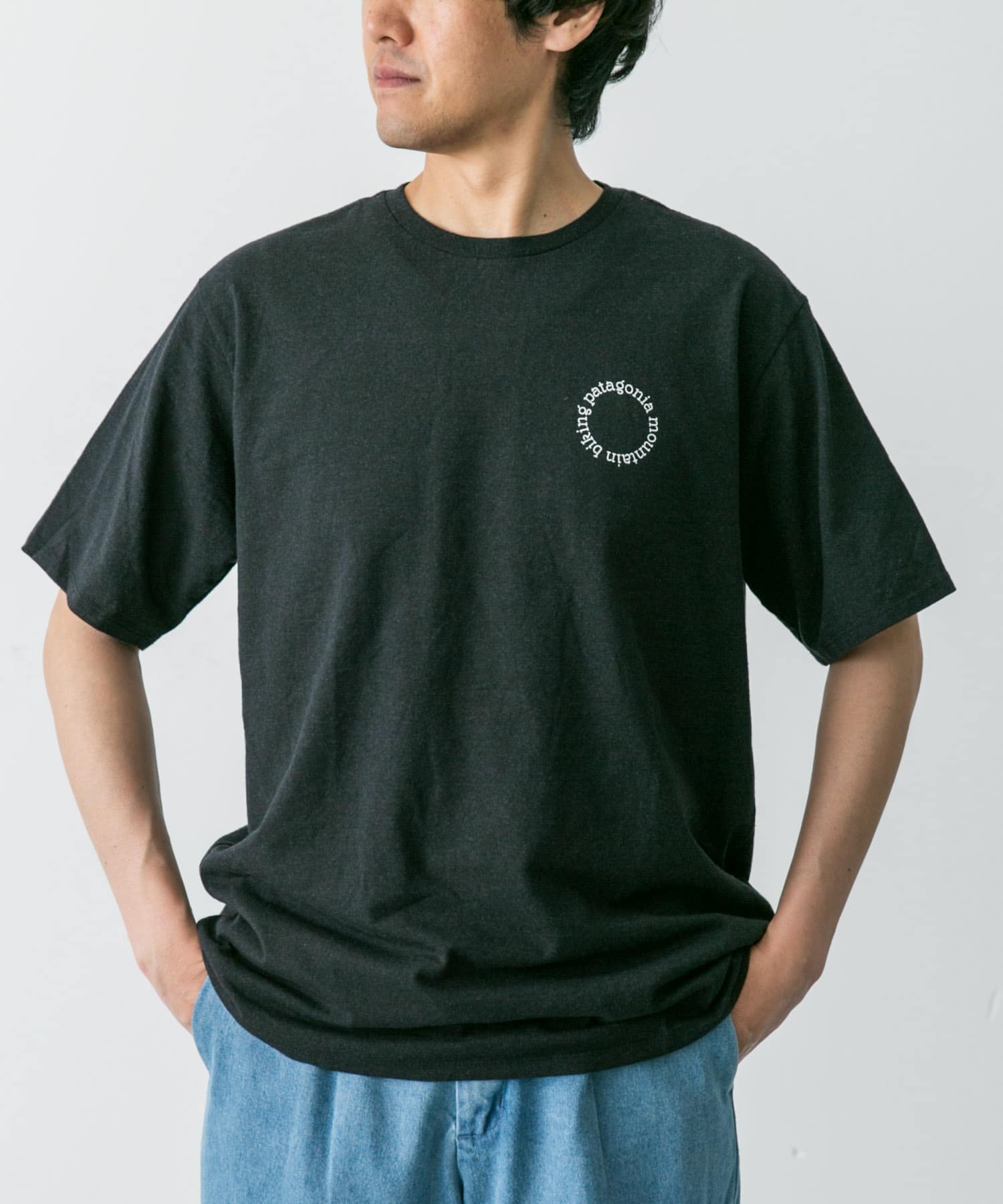 patagonia　Spoke Stencil Re-T-Shirts