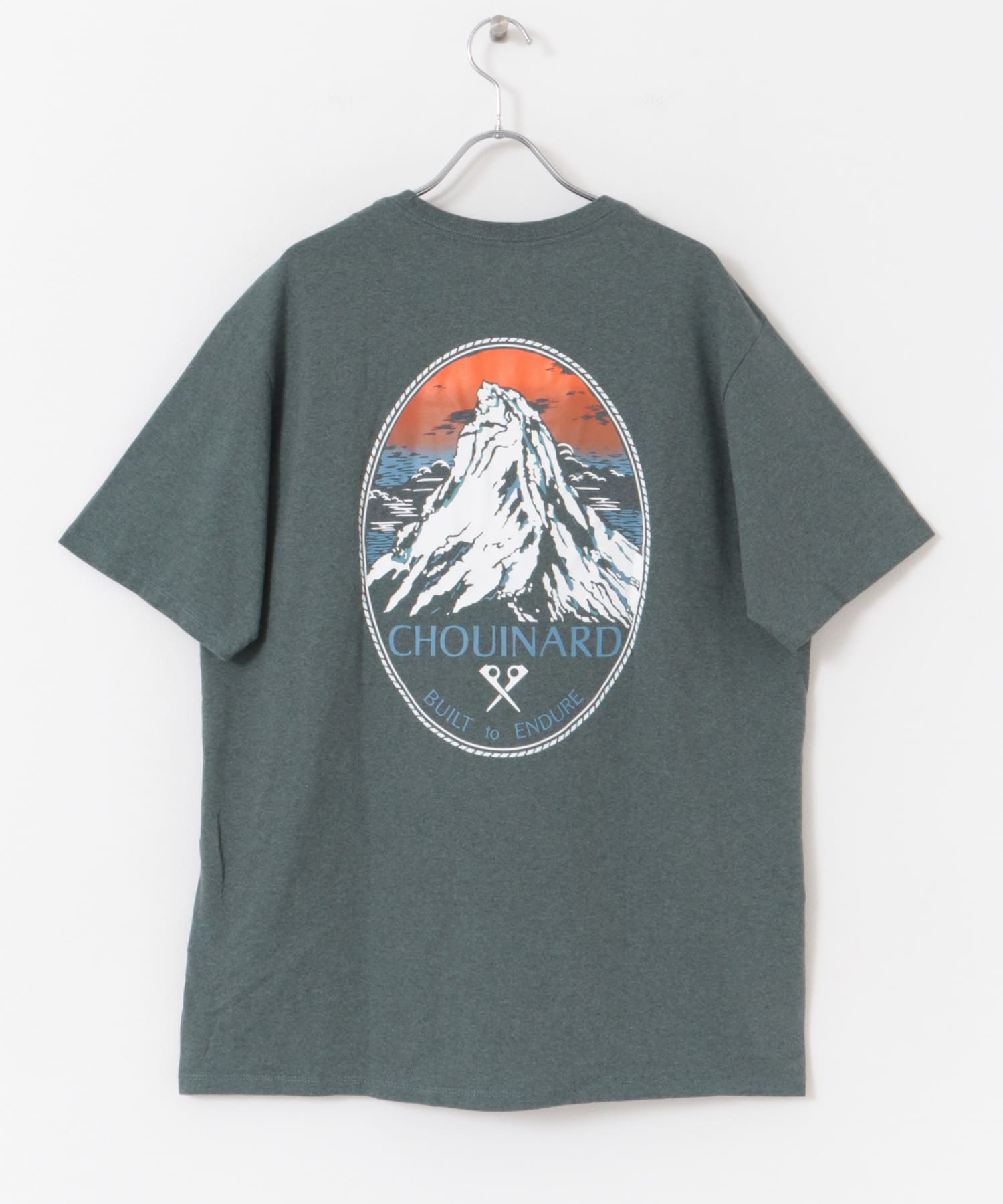 patagonia　ChouinardCrestPocketRe-T-Shirts NUVG S