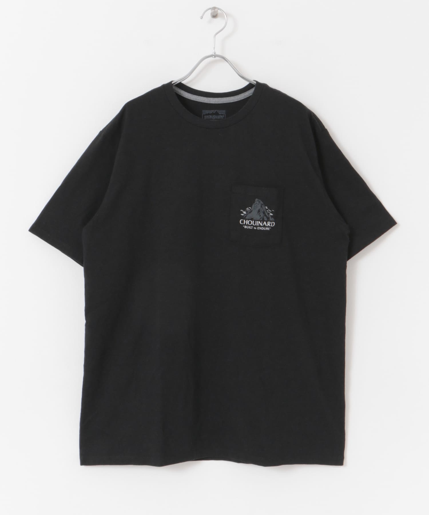 patagonia　ChouinardCrestPocketRe-T-Shirts INBK S