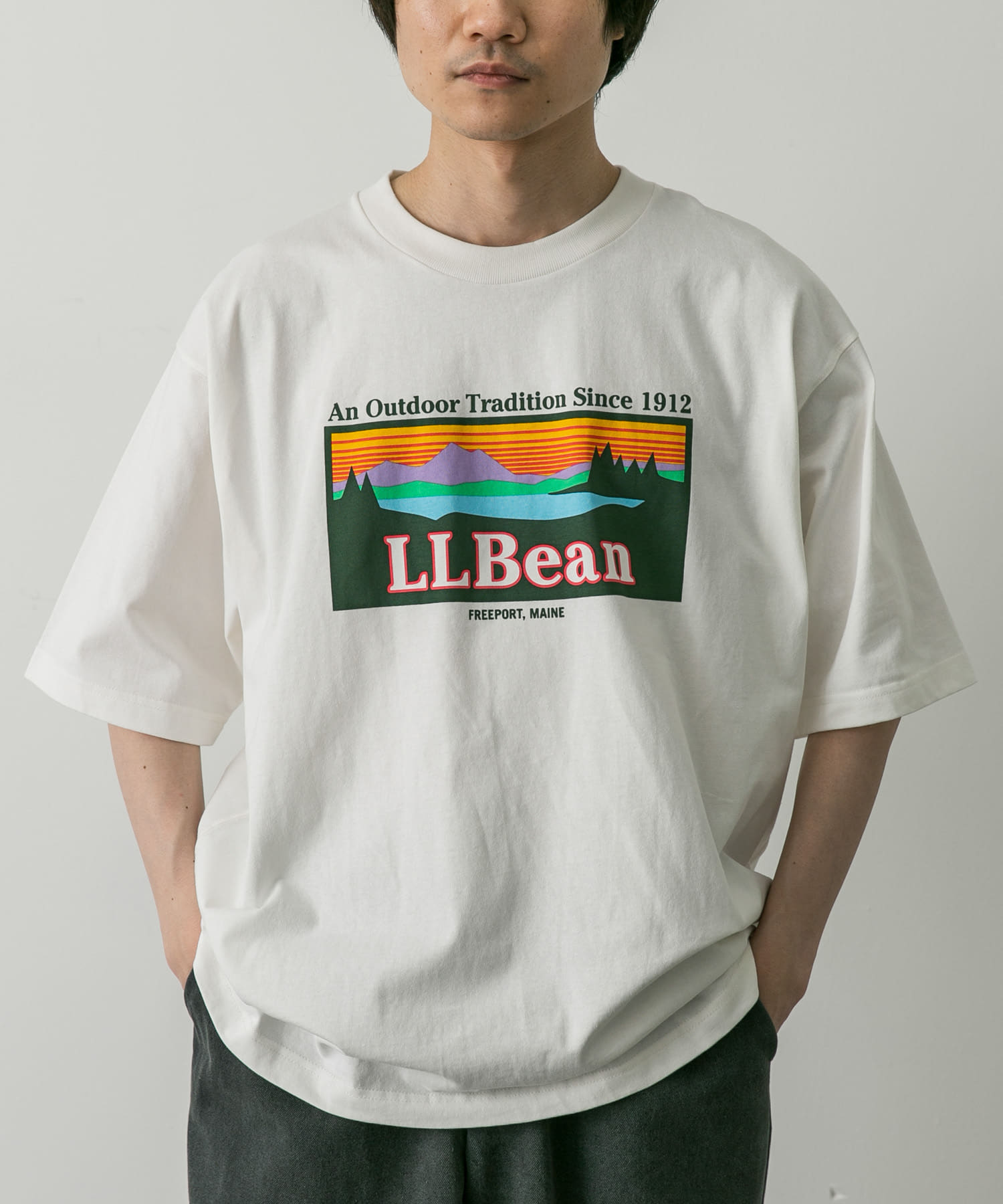 L.L.Bean　ShortSleeveKatahdinLogoT-shirts