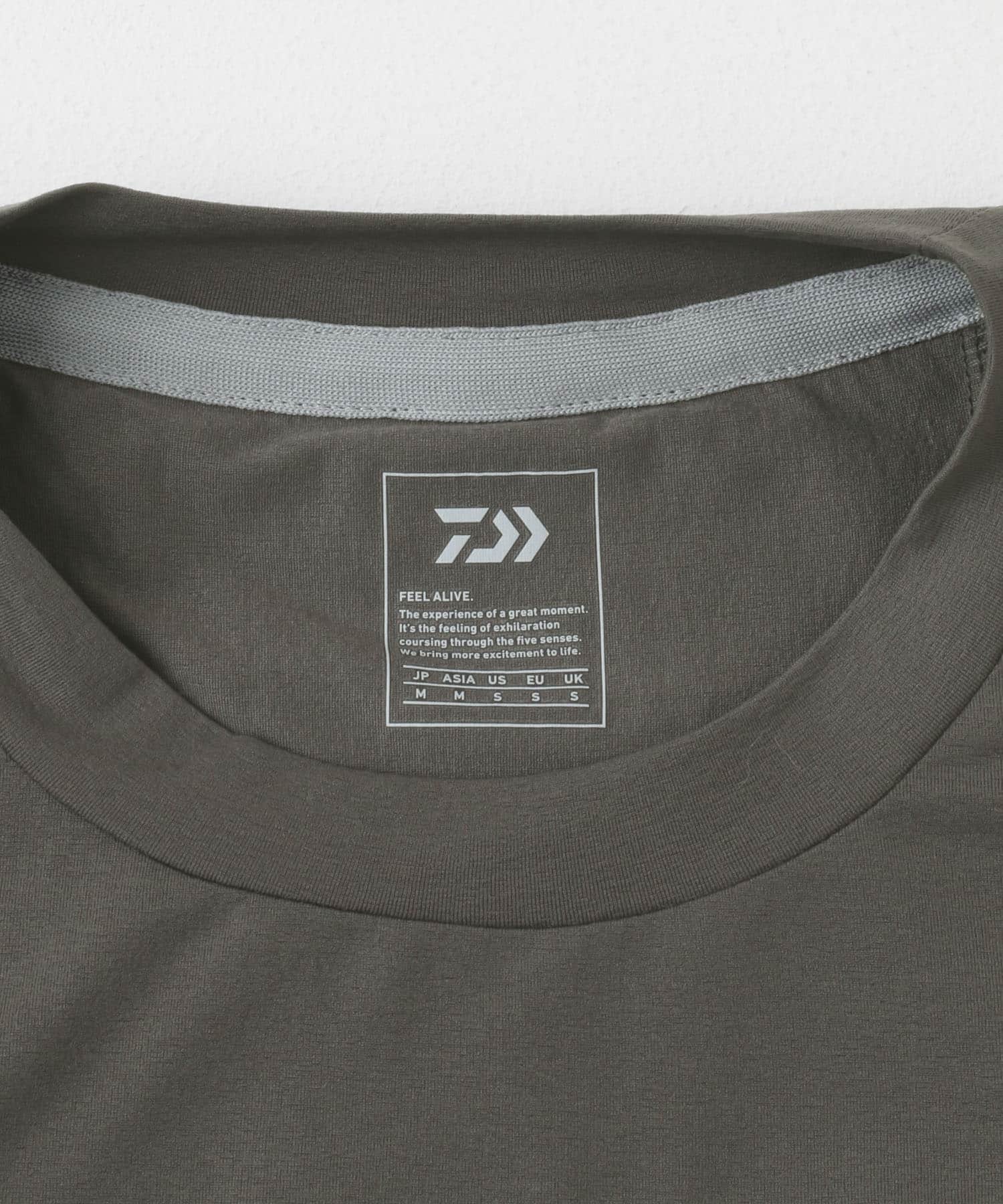 DAIWA LIFESTYLE BASE　BASE LAYER T-SHIRTS WOLF GRAY M
