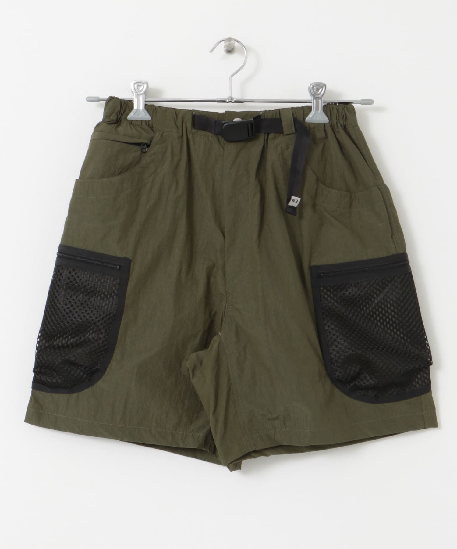 ENDS and MEANS　Utility Shorts Olive L