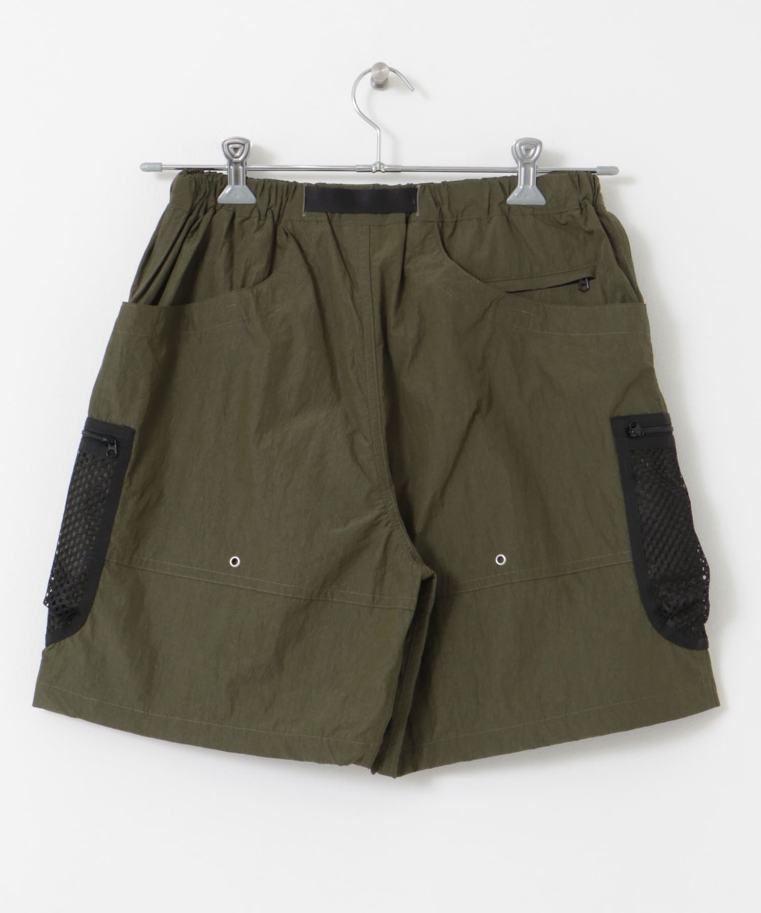 ENDS and MEANS　Utility Shorts Olive L