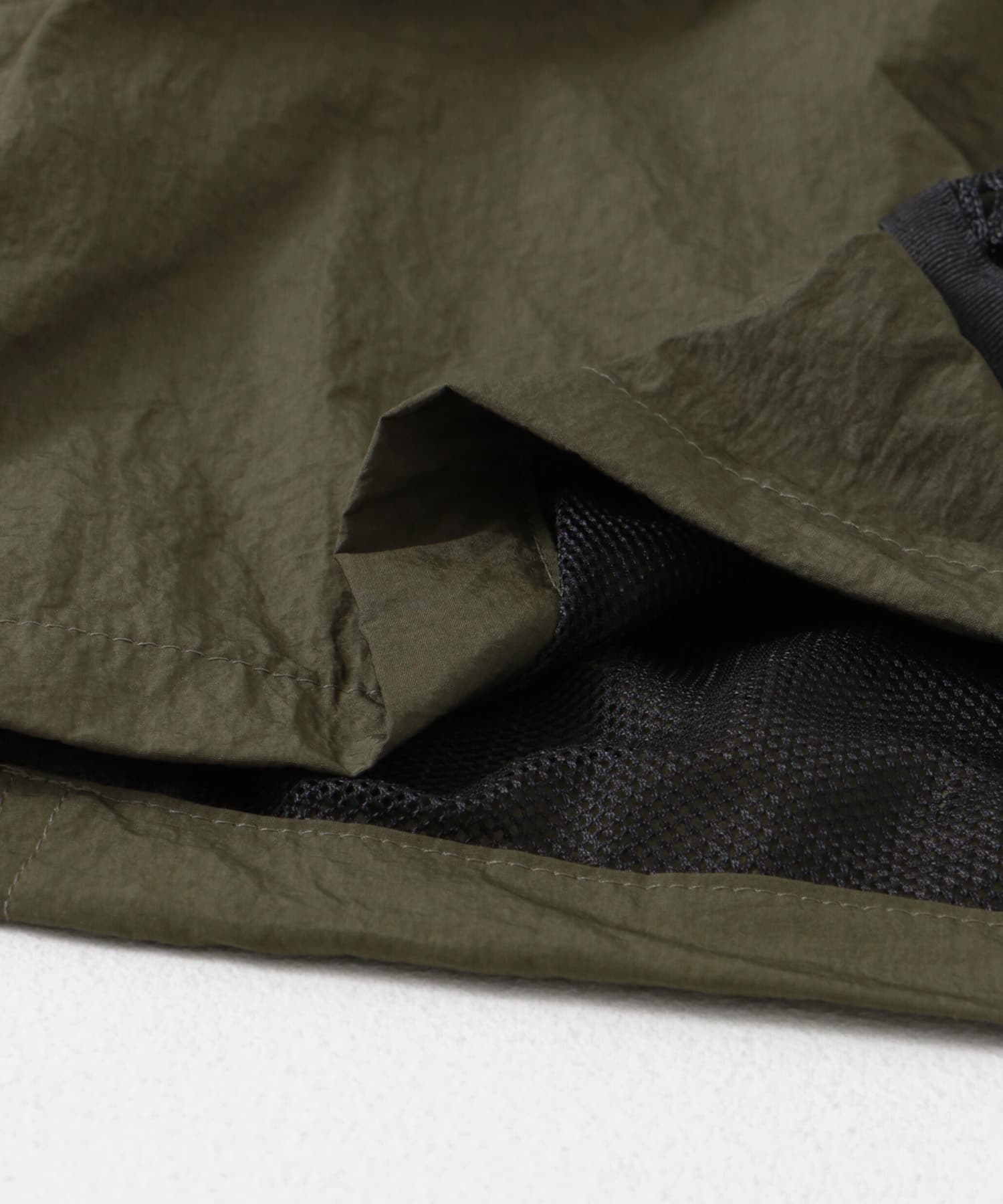 ENDS and MEANS　Utility Shorts Olive L