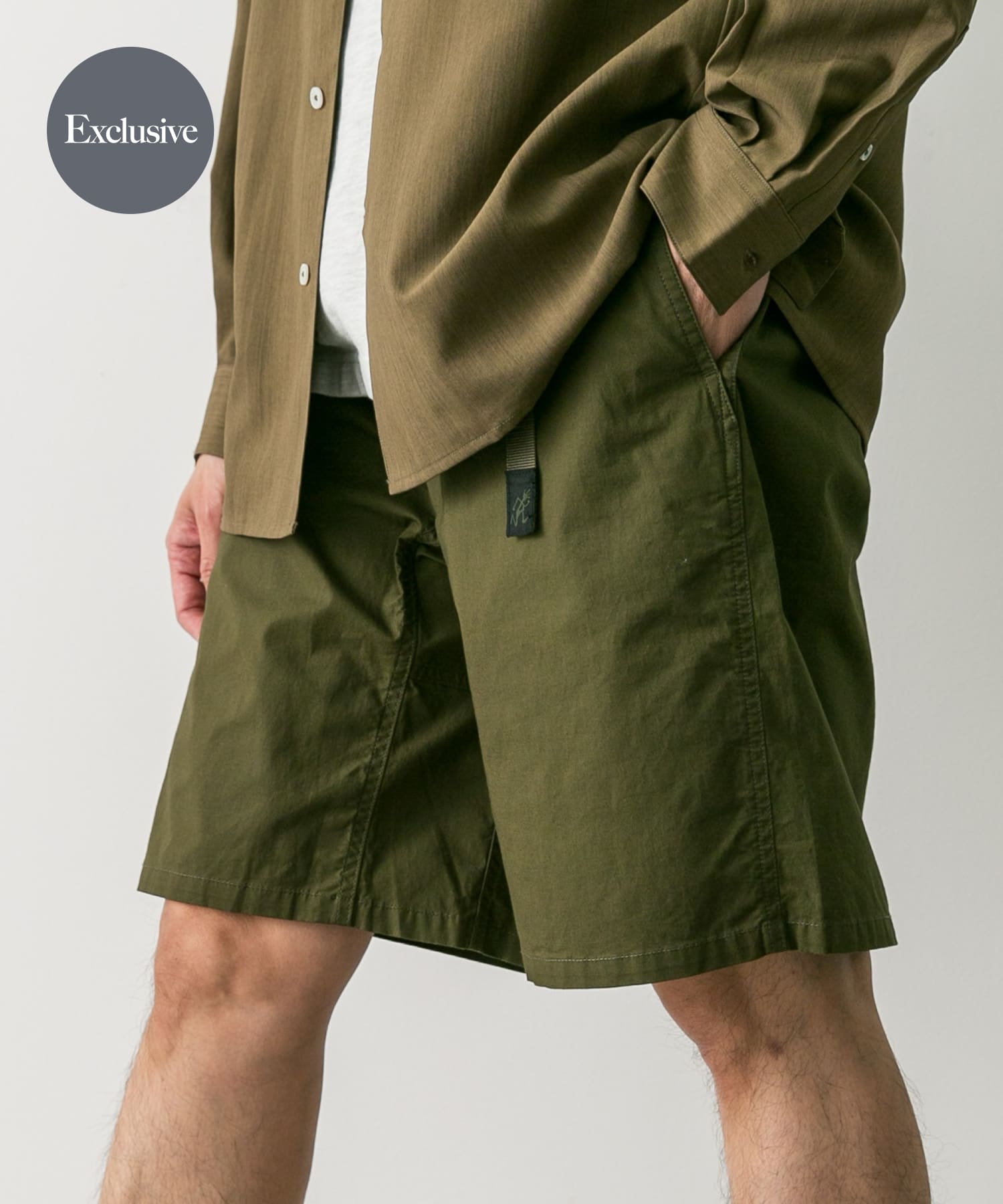 『別注』Gramicci　STRETCH WEATHER SHORTS