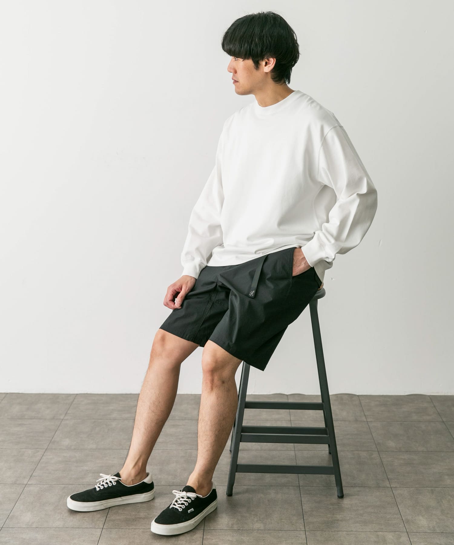 身長：172cm サイズ：L