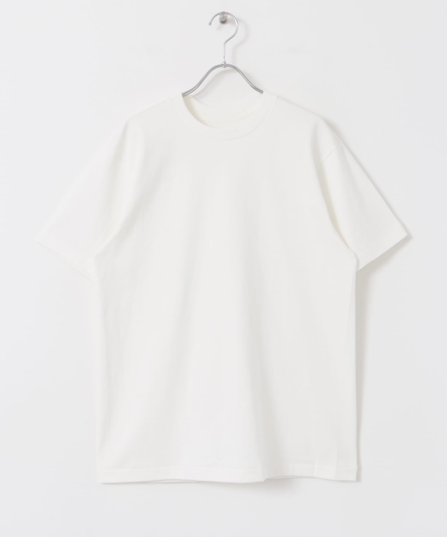 Hanes　1P SHIRO CREW NECK T-SHIRTS ホワイト S
