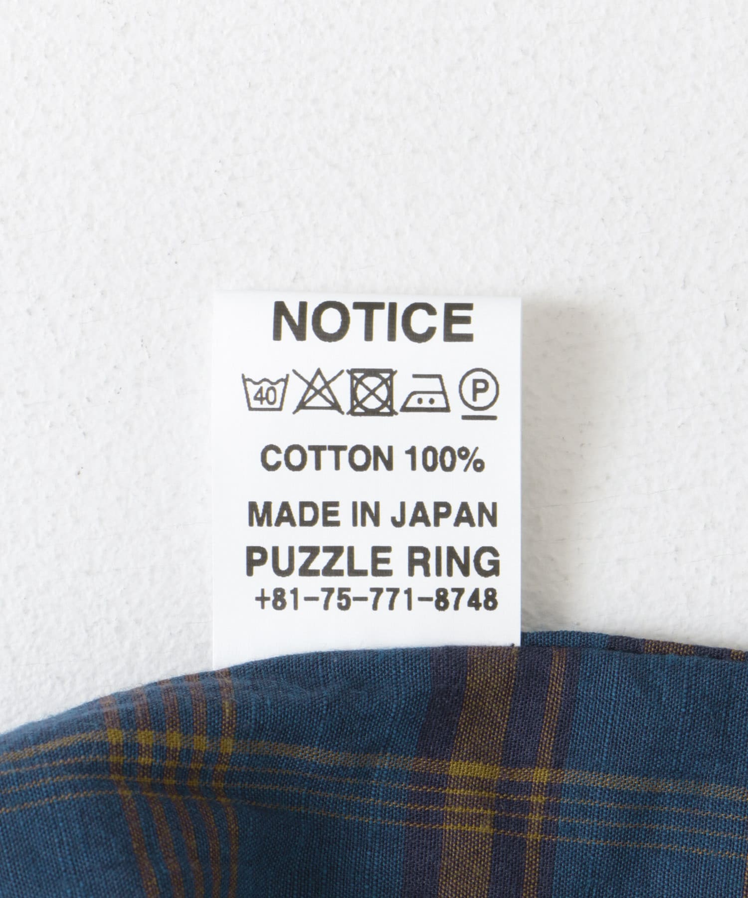 SASSAFRAS　Digs Crew Half 1/2 NavyCheck M