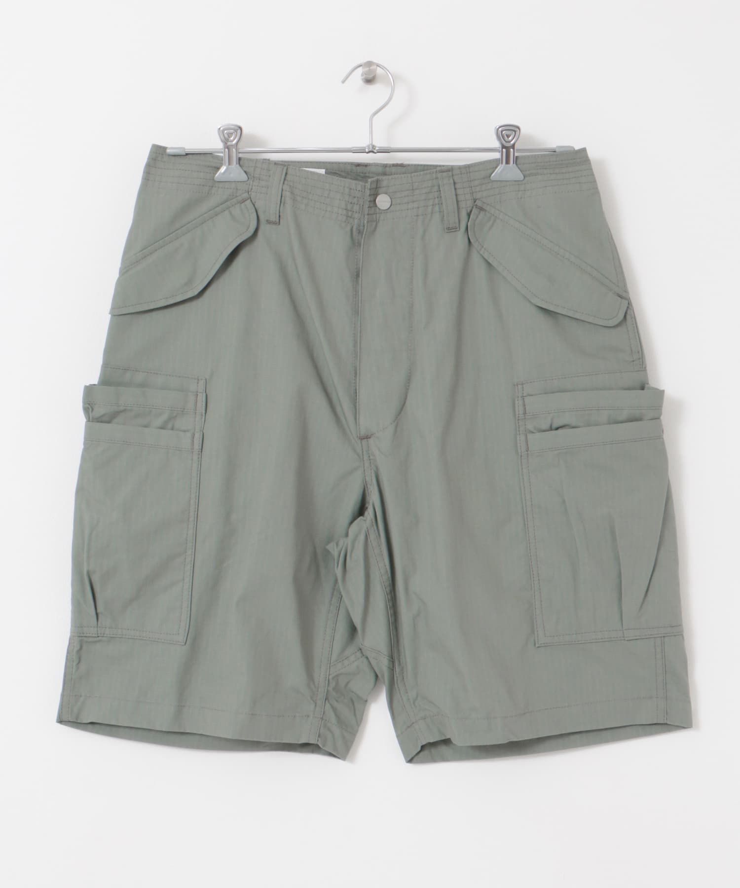『別注』SASSAFRAS×DOORS　Overgrown Pants1/2 Gray S