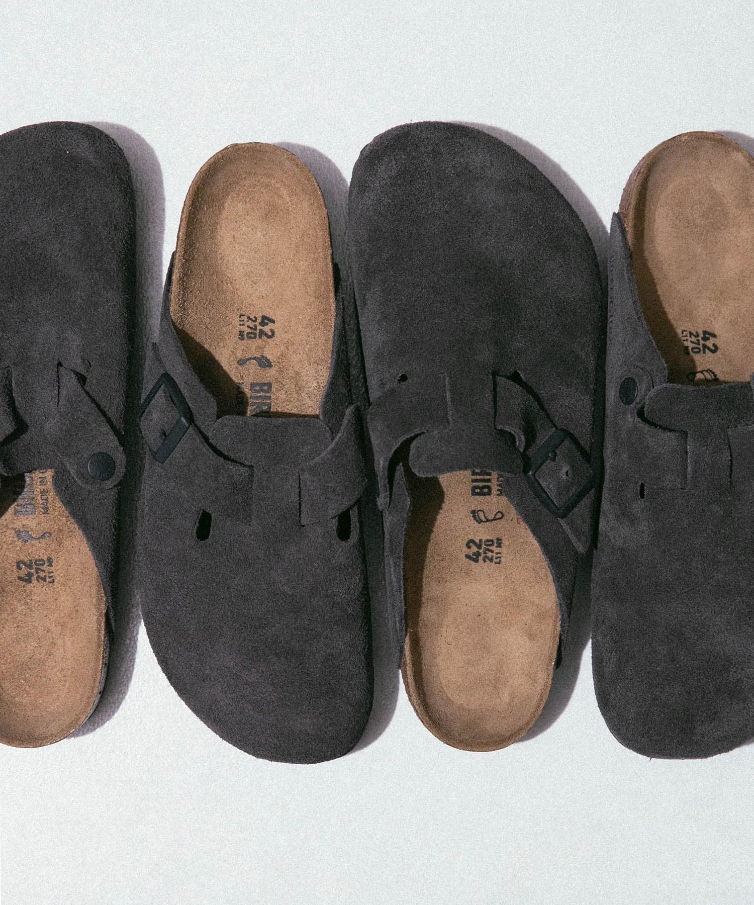 BIRKENSTOCK　Exclusive Boston(Regular) VELVETGREY 39